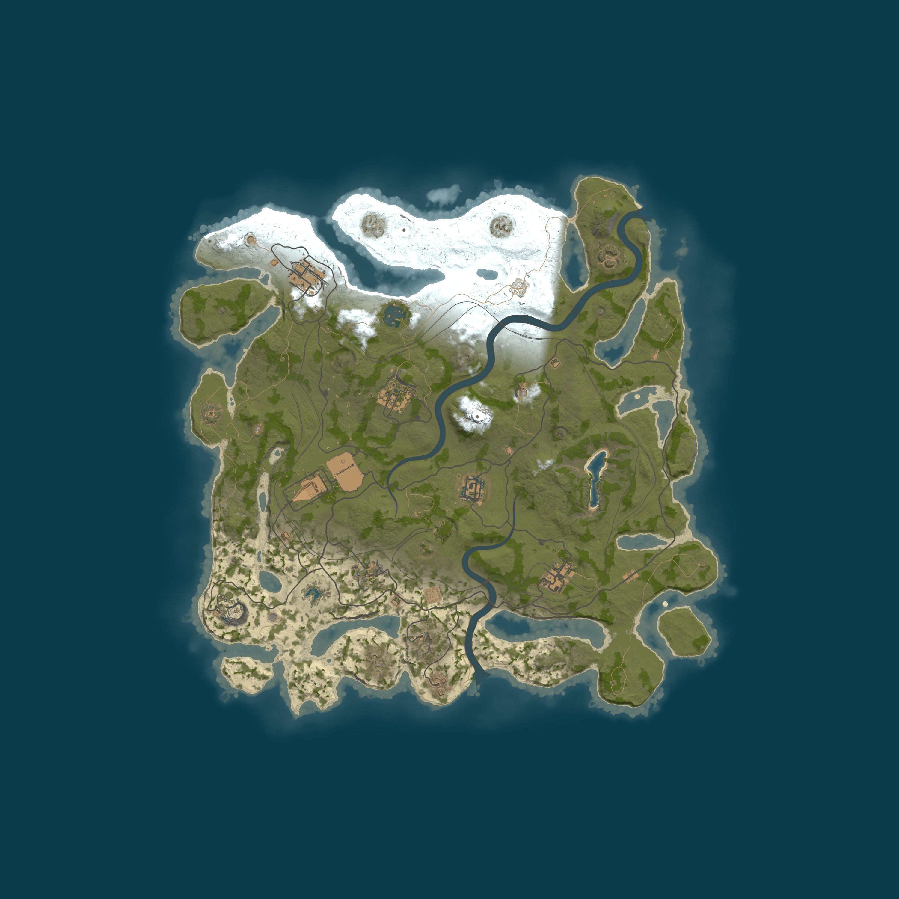 Map for RETRO RUST #3 Х5|MAX 5|LOOT+|CRAFT GLOBAL 7.08