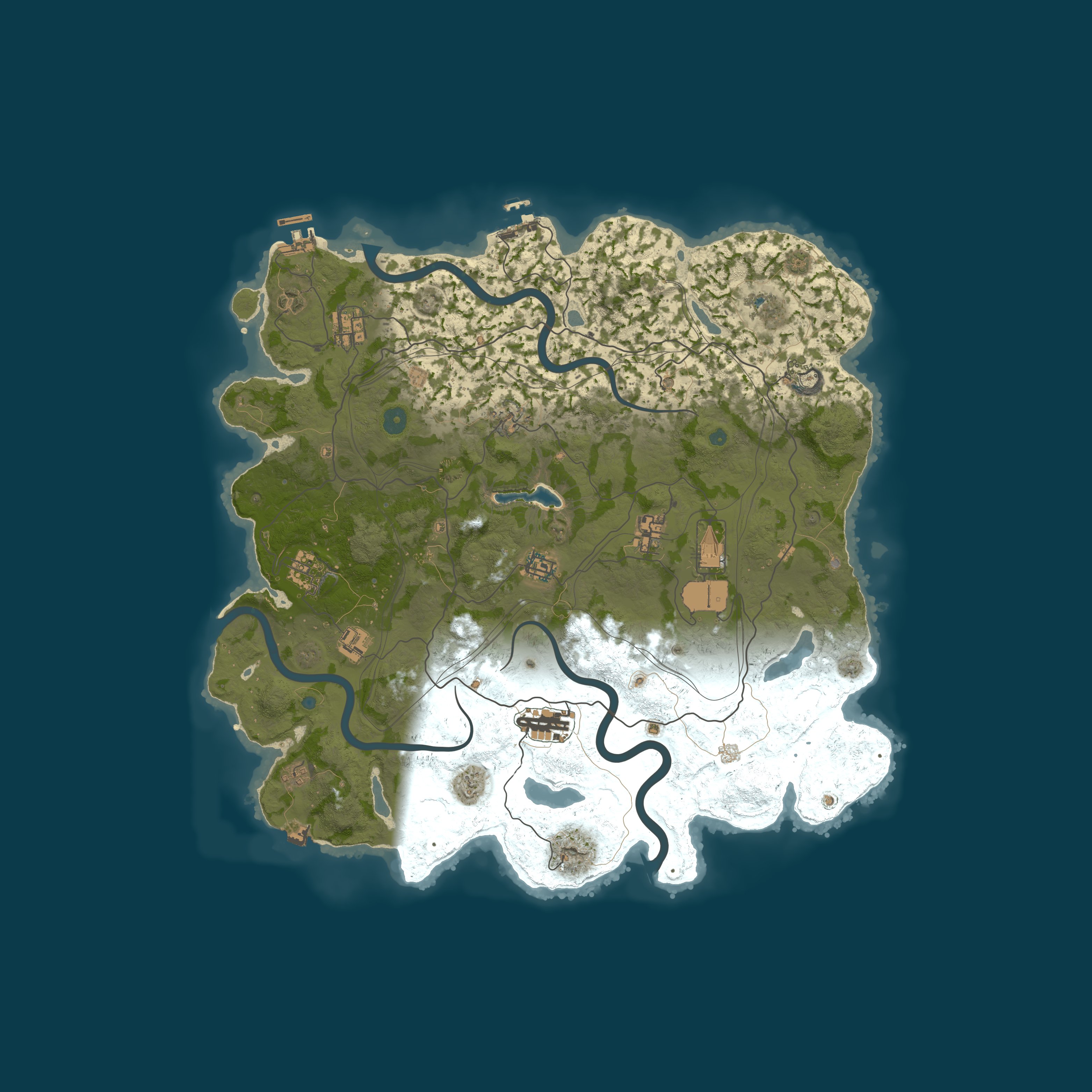 Rust map 4250/1337