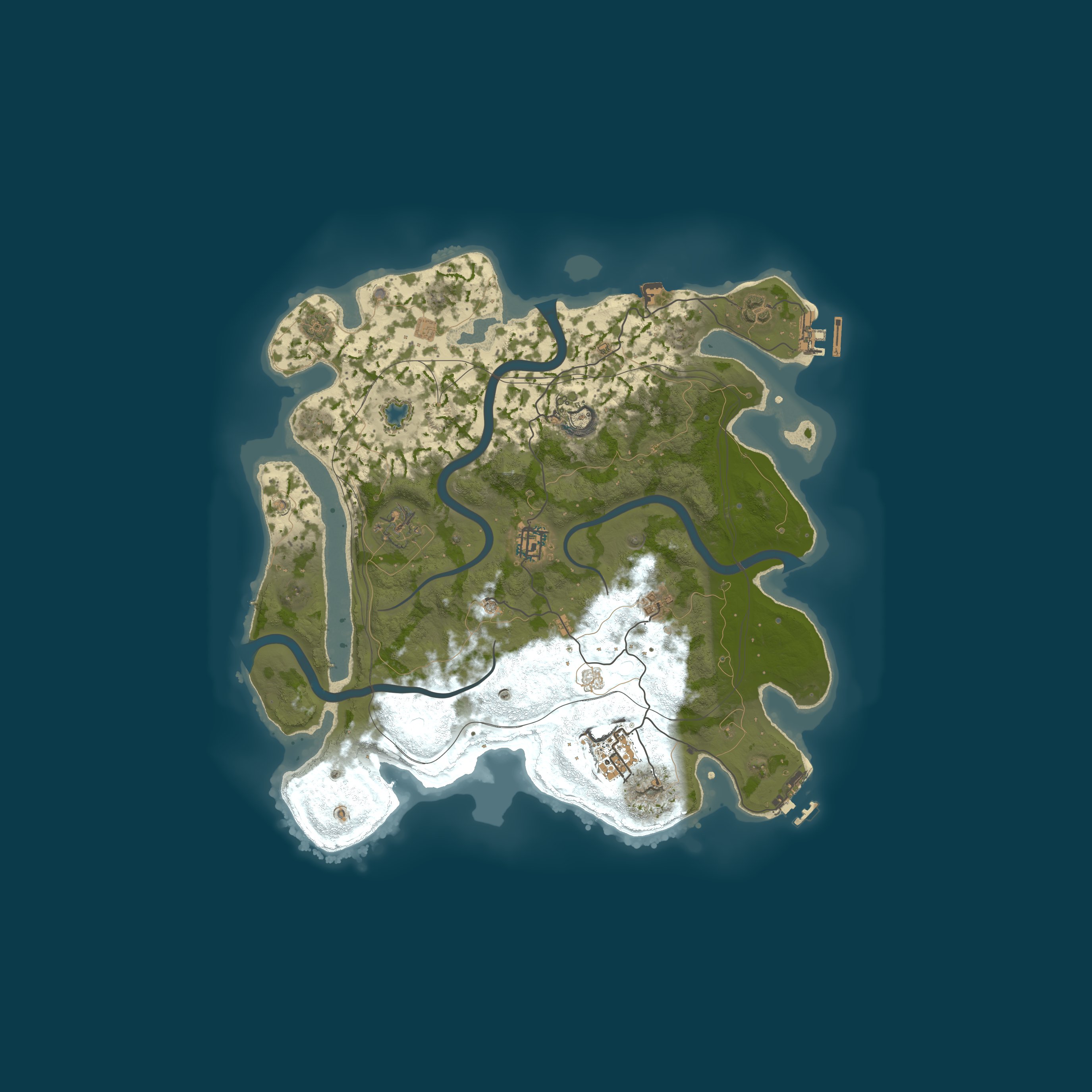 Map for Wolf Arena - EU 2x | Solo/Duo/Trio/Quad | Vanilla | Weekly