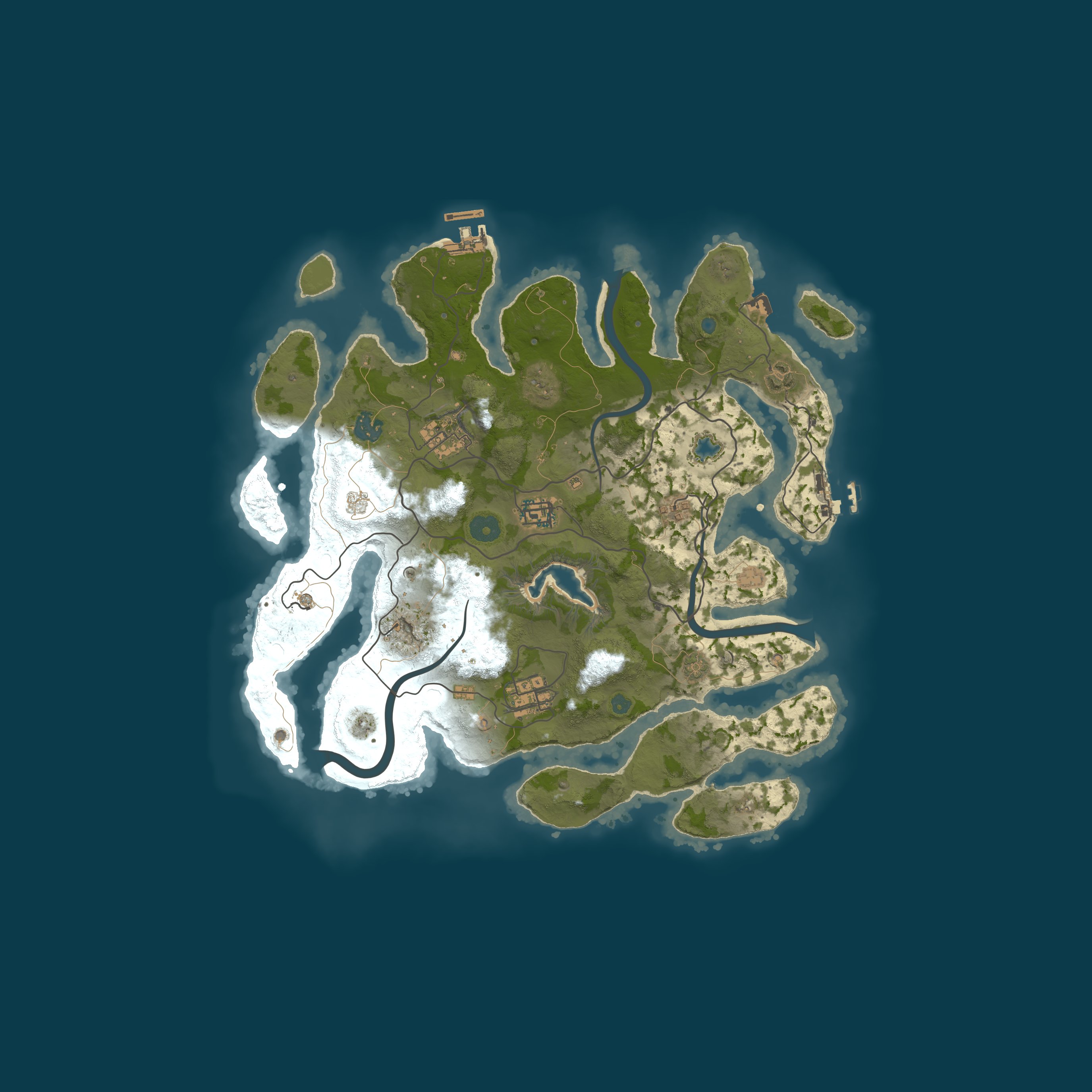 Map for ESPAÑOL • SOLO/DUOS/TRIOS• NOOB FRIENDLY