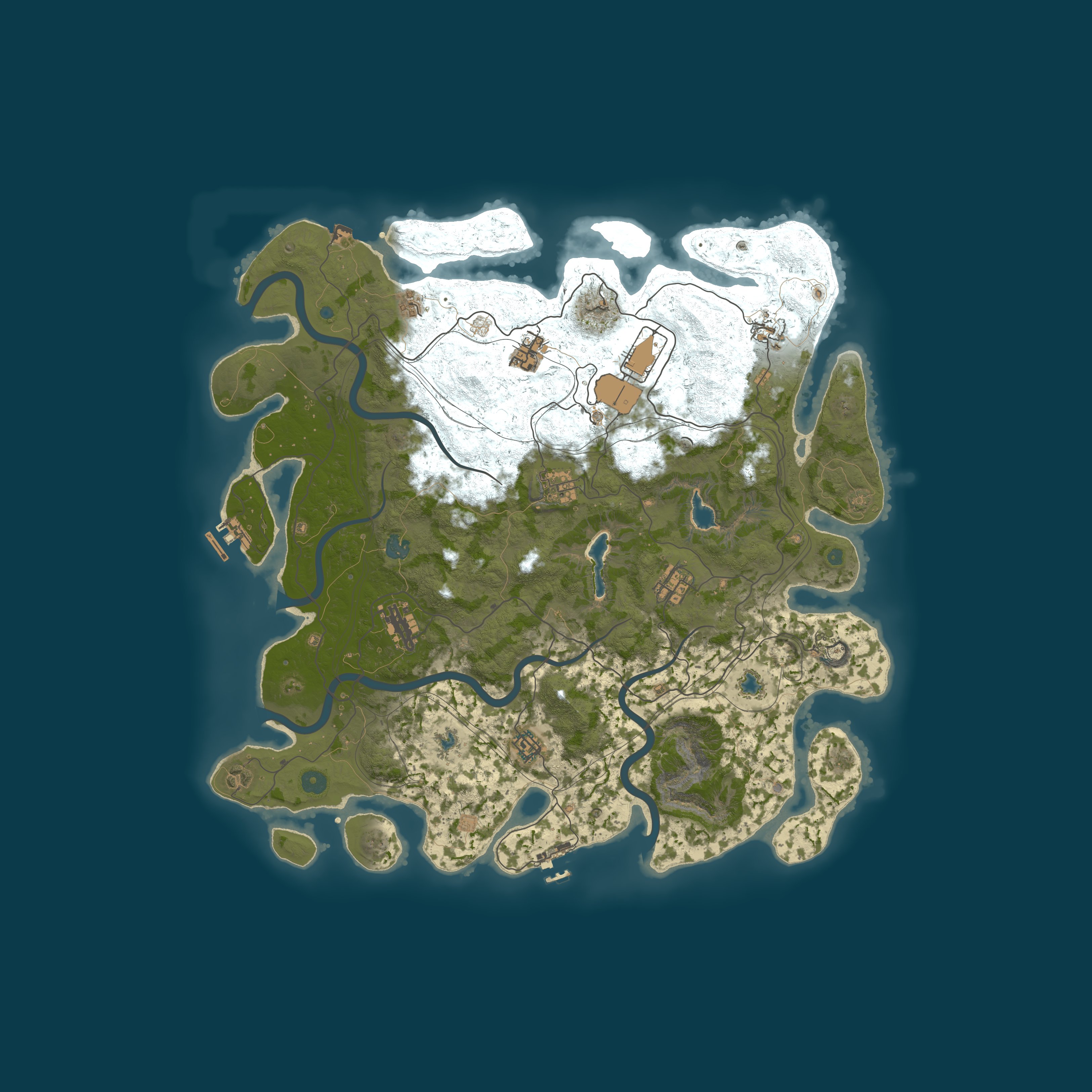 Map for best rust solo duo trio
