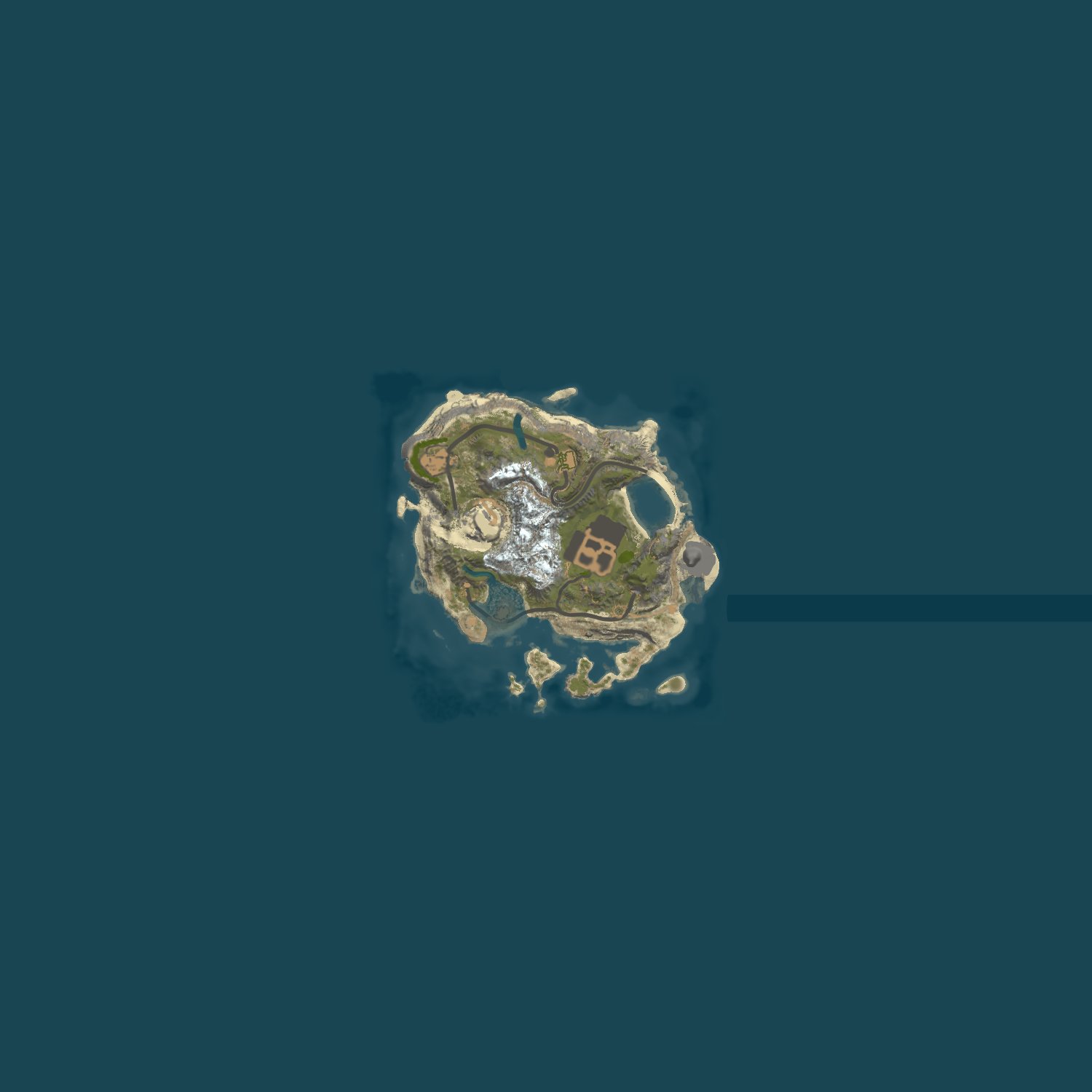 Map for [NA] 2x Willjums Survival Island | 1grid | S/D/T | OneGrid
