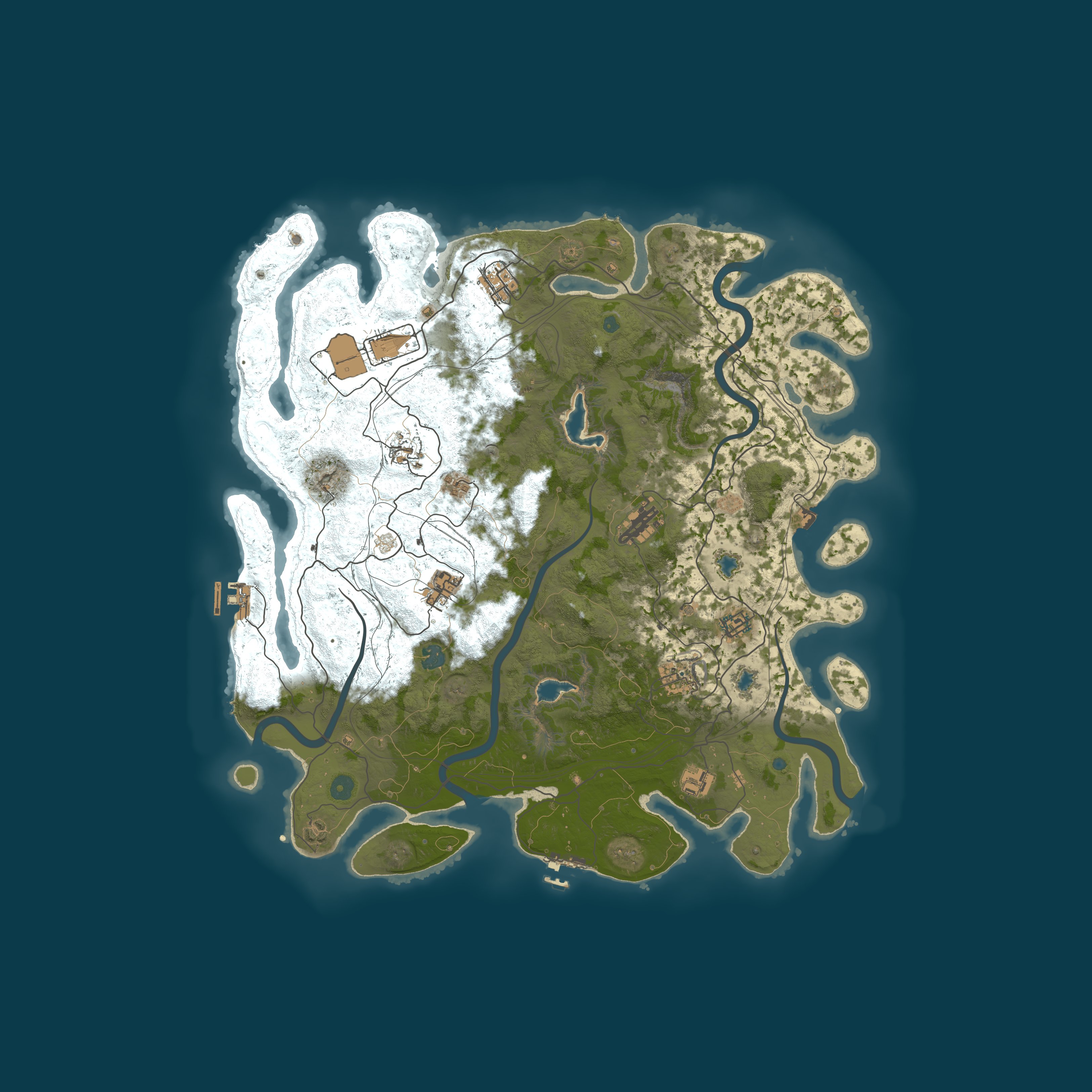 Map for 4EVERUST | PvE | 2x | Relax, Chill, make Friends & have Fun