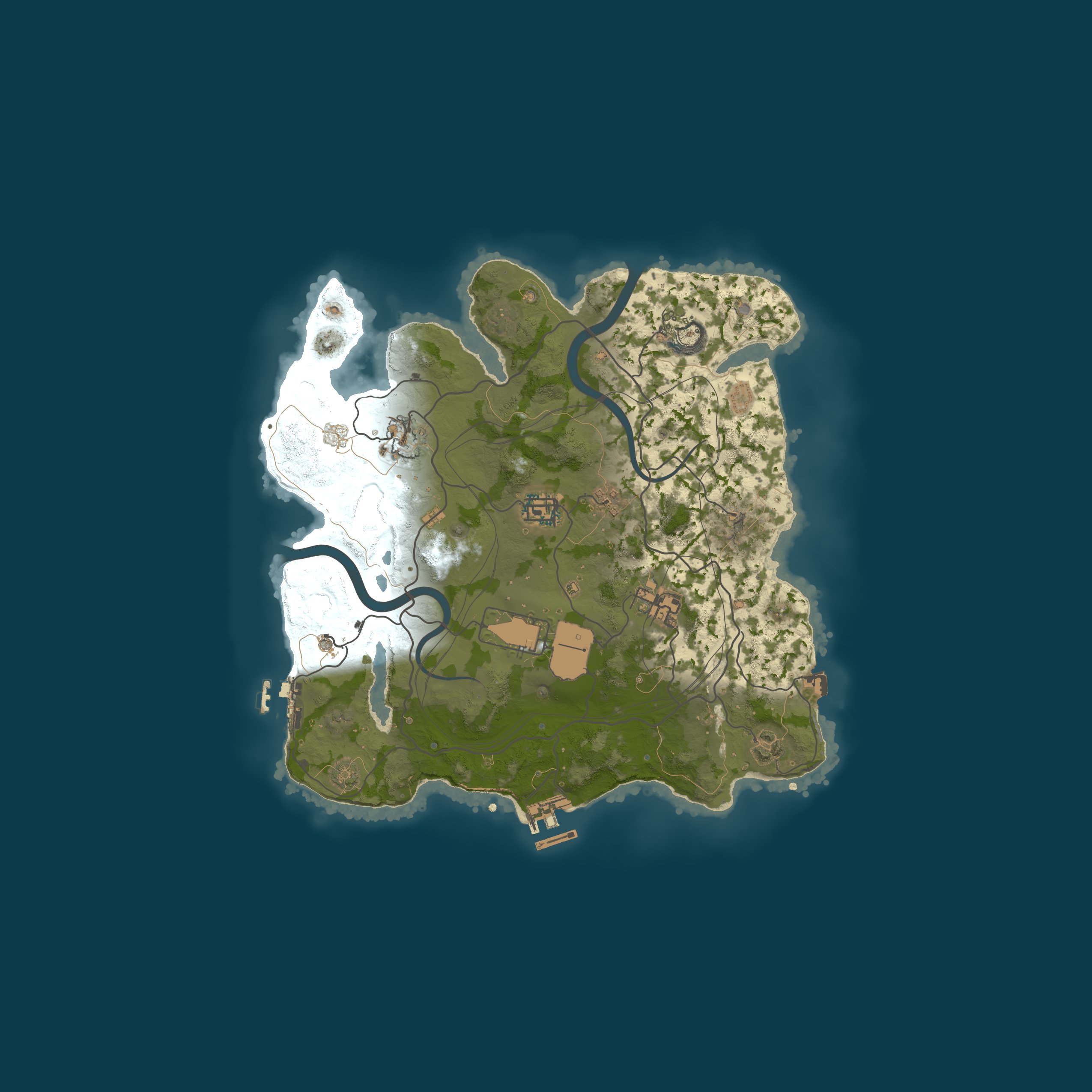 Карта сервера