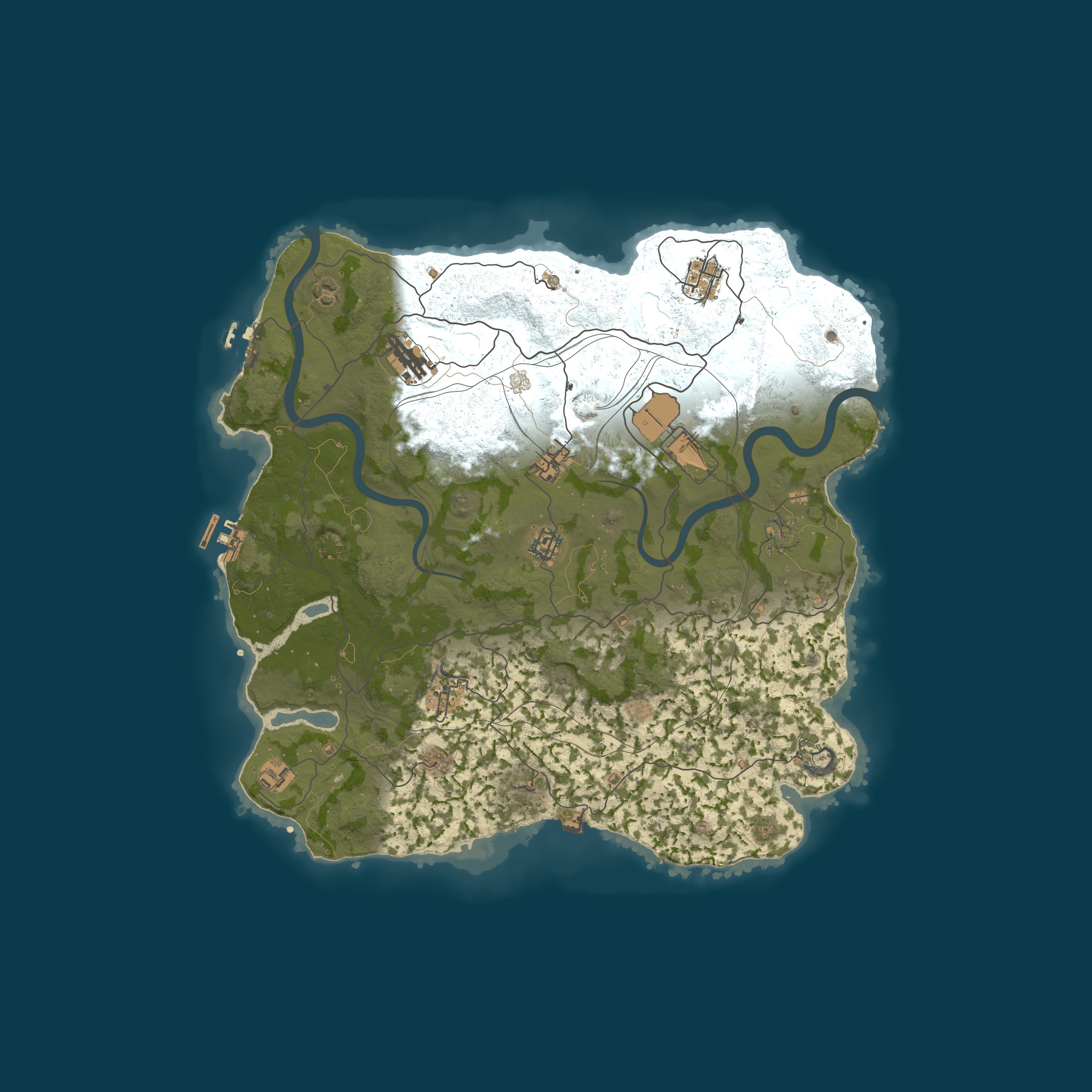 Map for WARBANDITS.GG EU 3X |Solo/Duo/Trio/Quad/Max5|LootX3| JUST WIPED