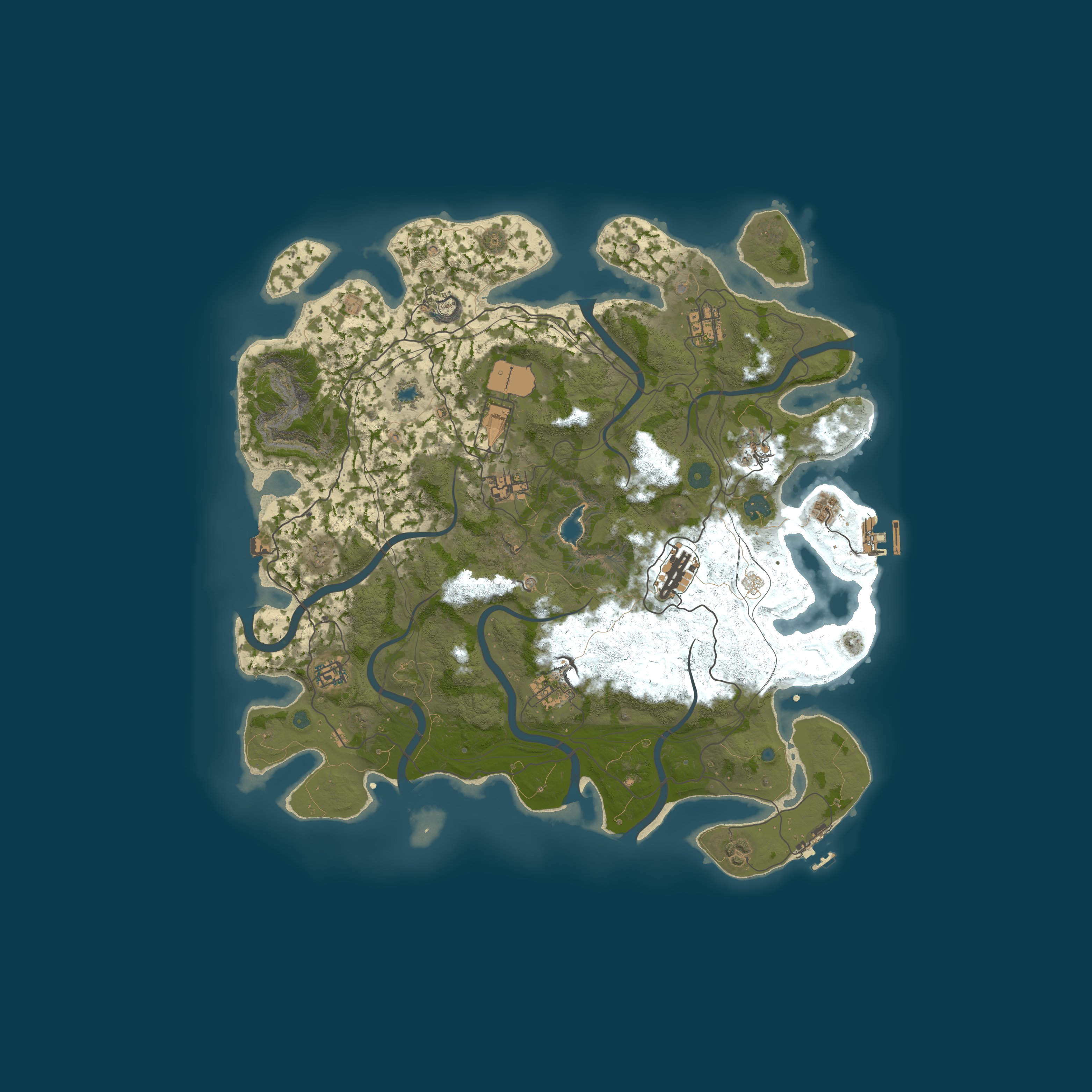 Map for TyunkovRust CLASSIC SOLO/DUO