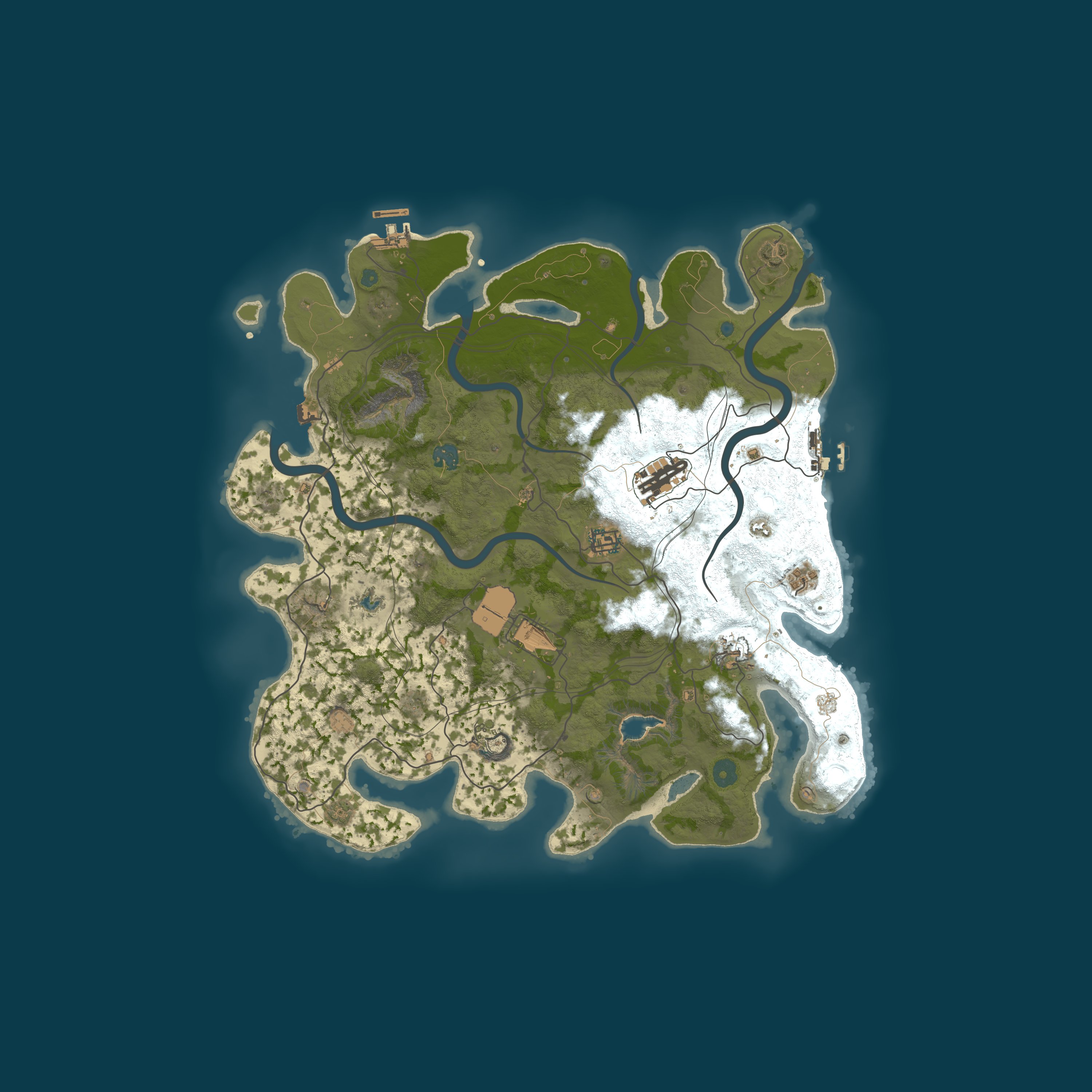 Map for Rustralia - Monthly - No BP Wipes