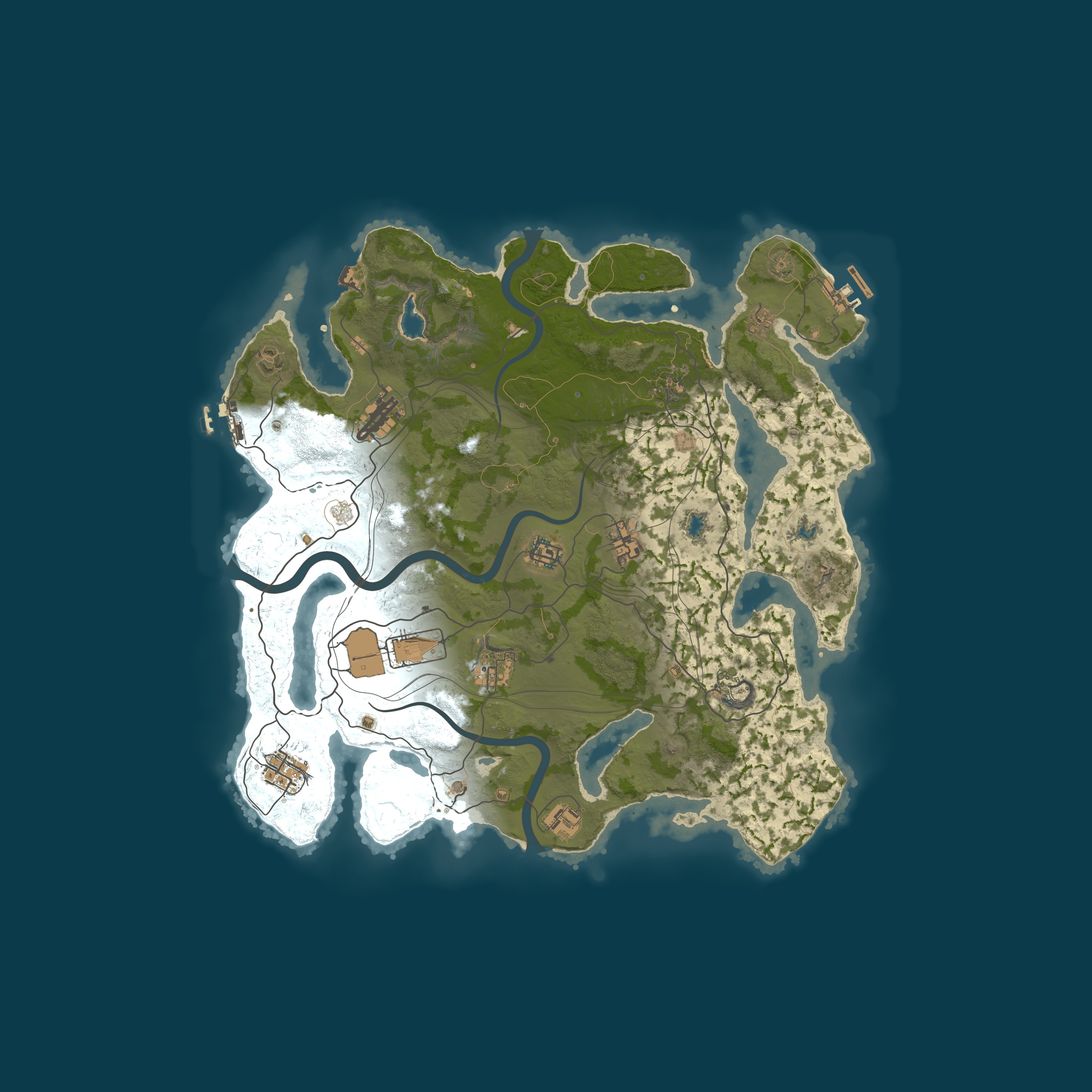 Rust map 3900/1337