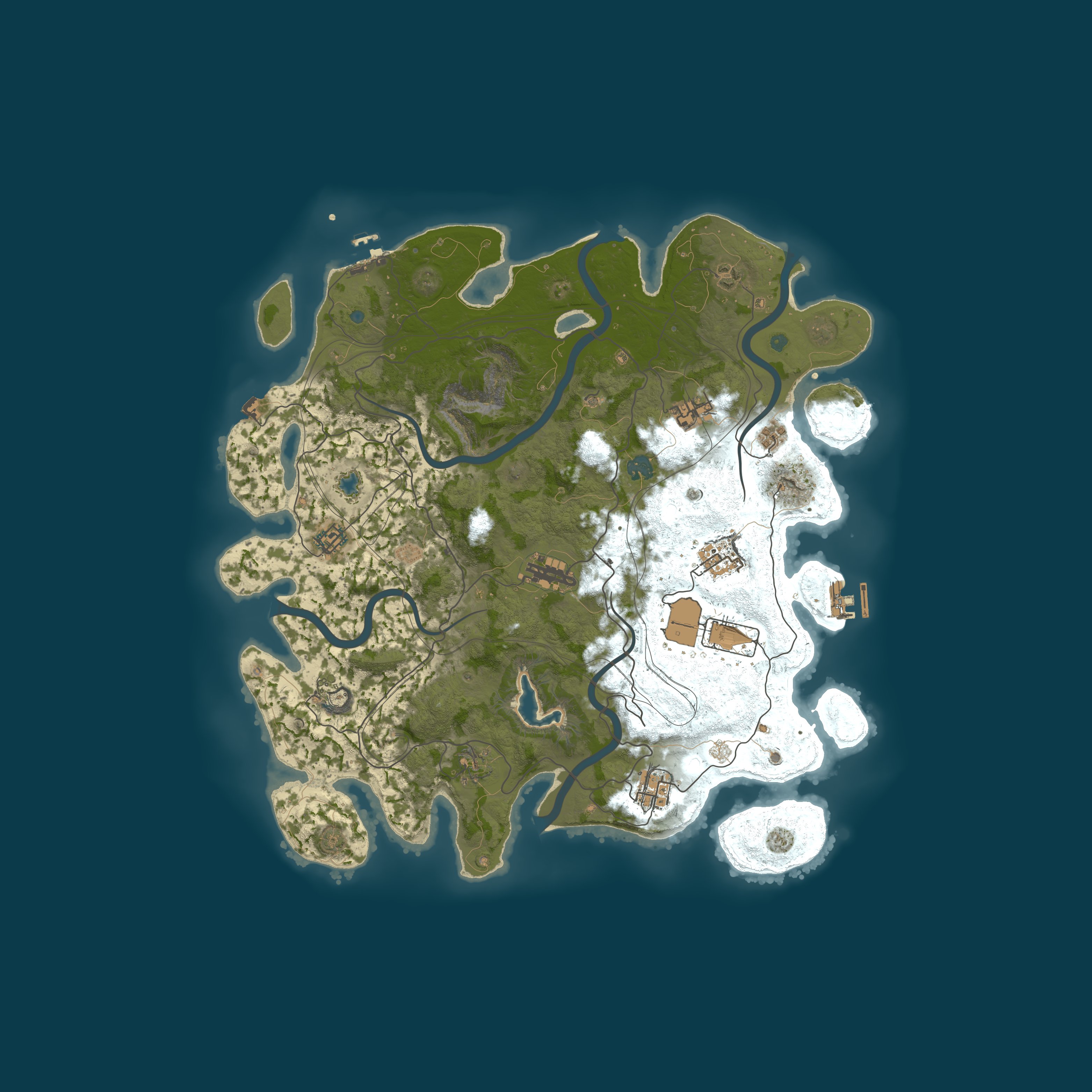 Map for AUS PVE Zombieland