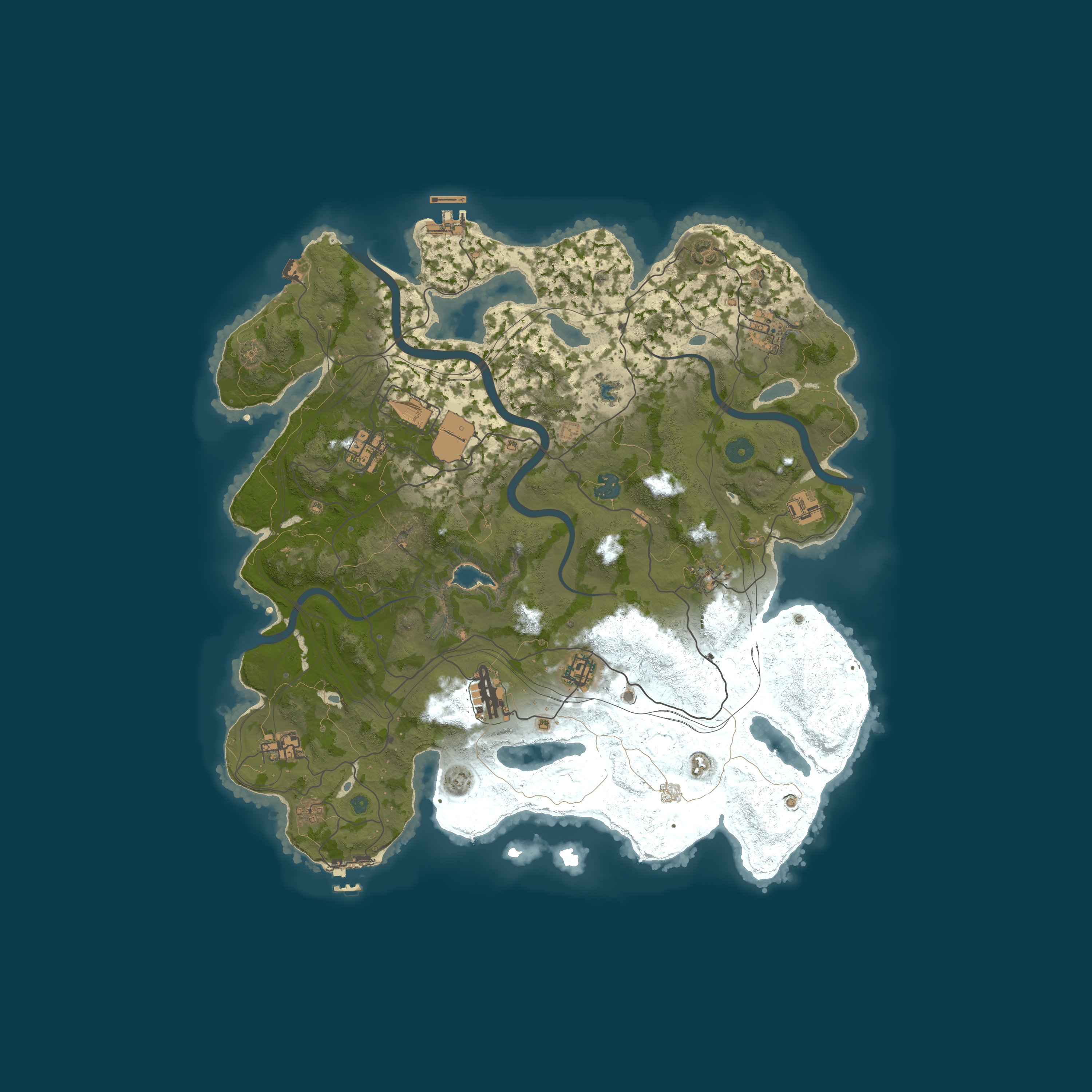 Map for Rust4Noobs #1 | Solo only | Softcore 50% Monthly | No BP Wipe