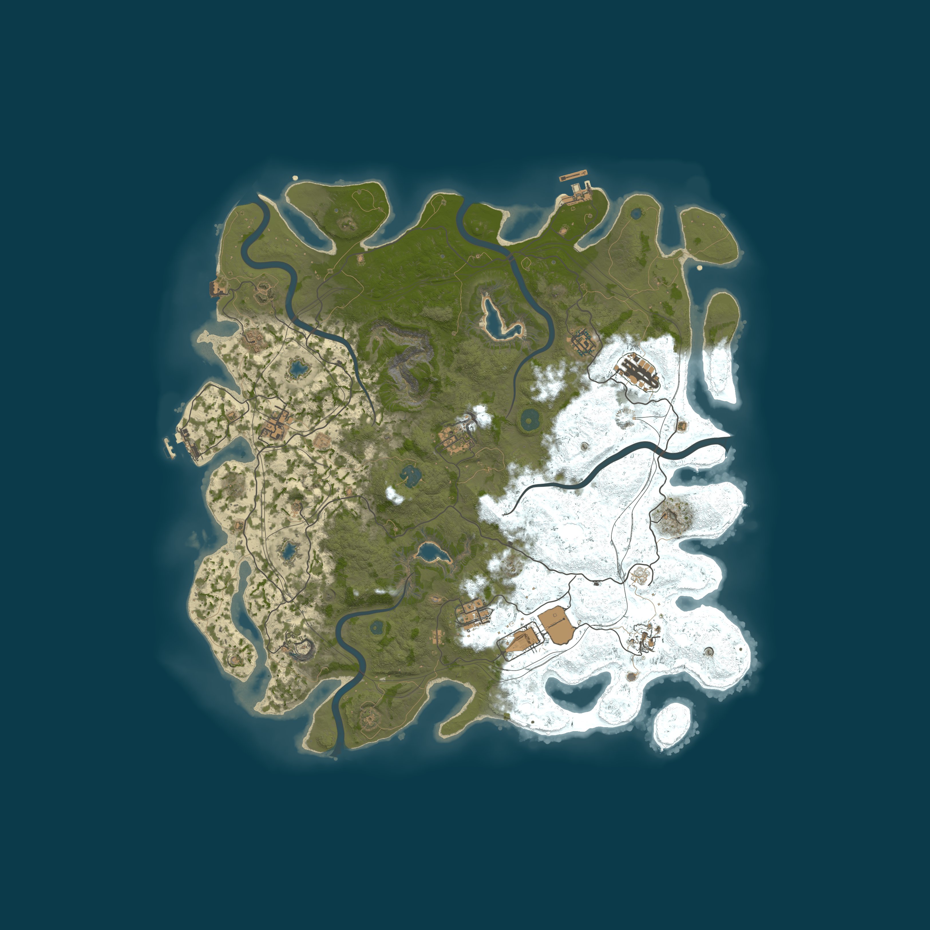 Map for 【青岩-PVE服】原倍/萌新/突袭据点