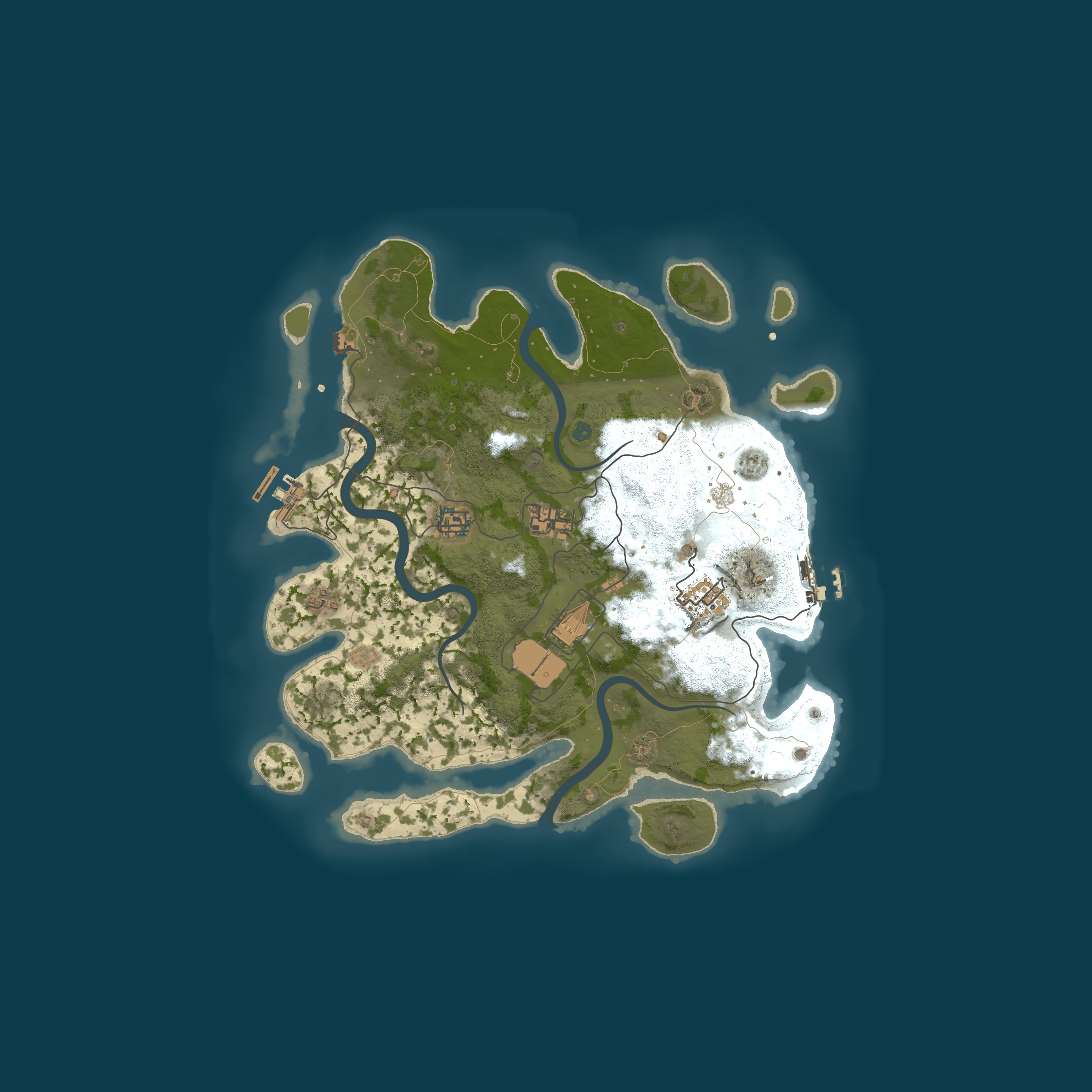 Map for THALORYN 3x Solo/Duo/Trio|Loot X3| JUST WIPED