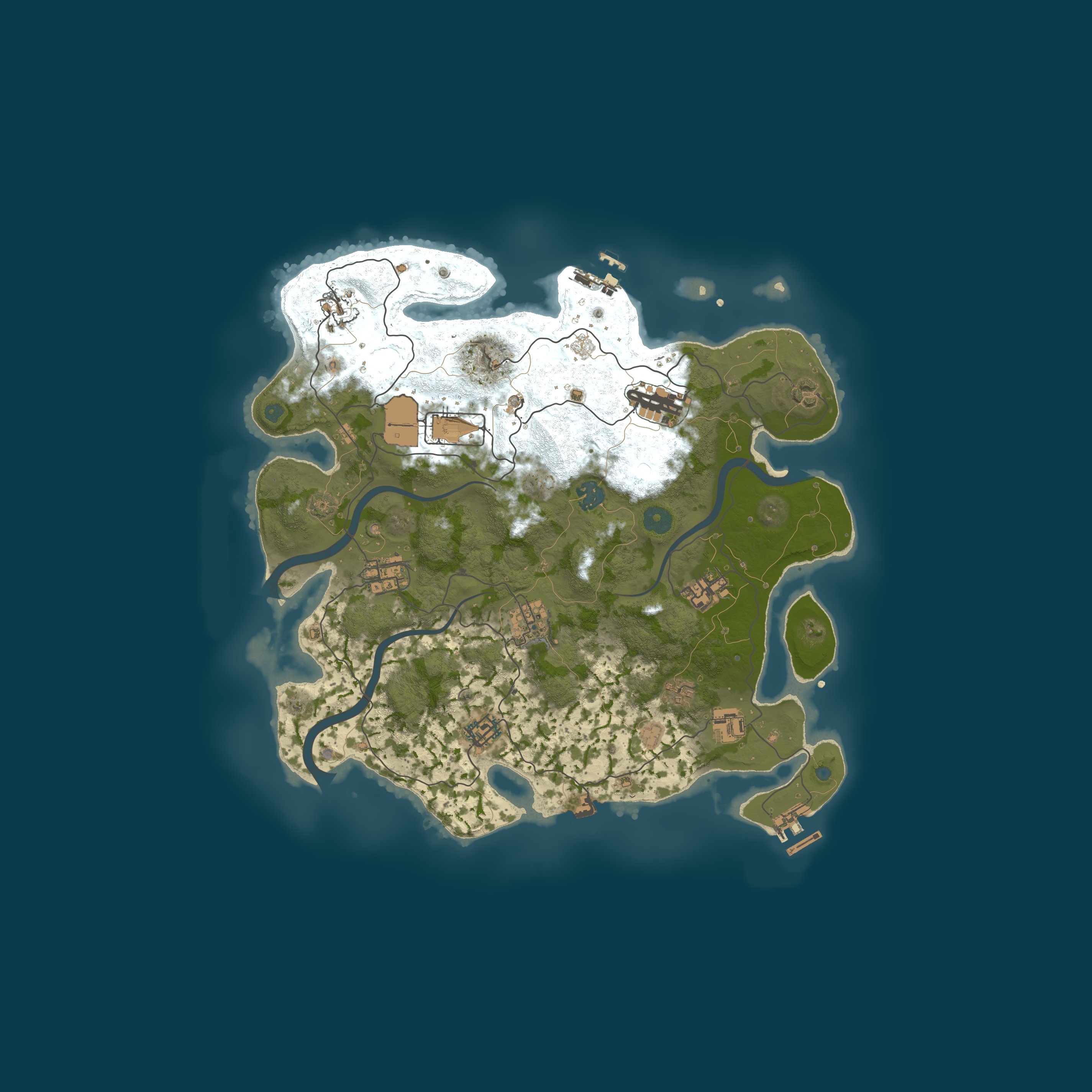 Map for WILDERNESS Romania X2|Solo/Duo |Shared BPs|JUST WIPED| 08.08