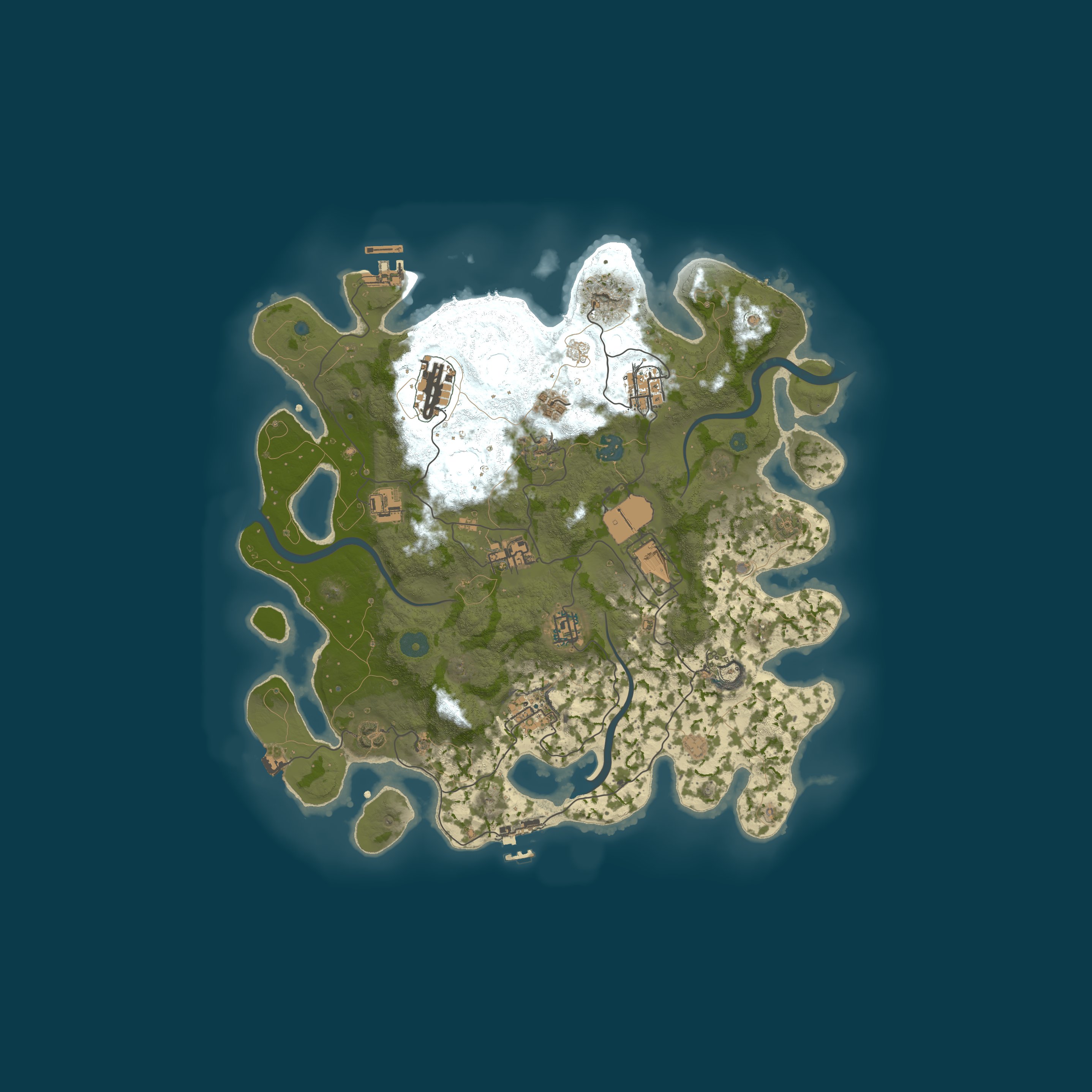 Map for [IND/SEA] RustNexus | Vanilla+ | 2x Gather | Monthly