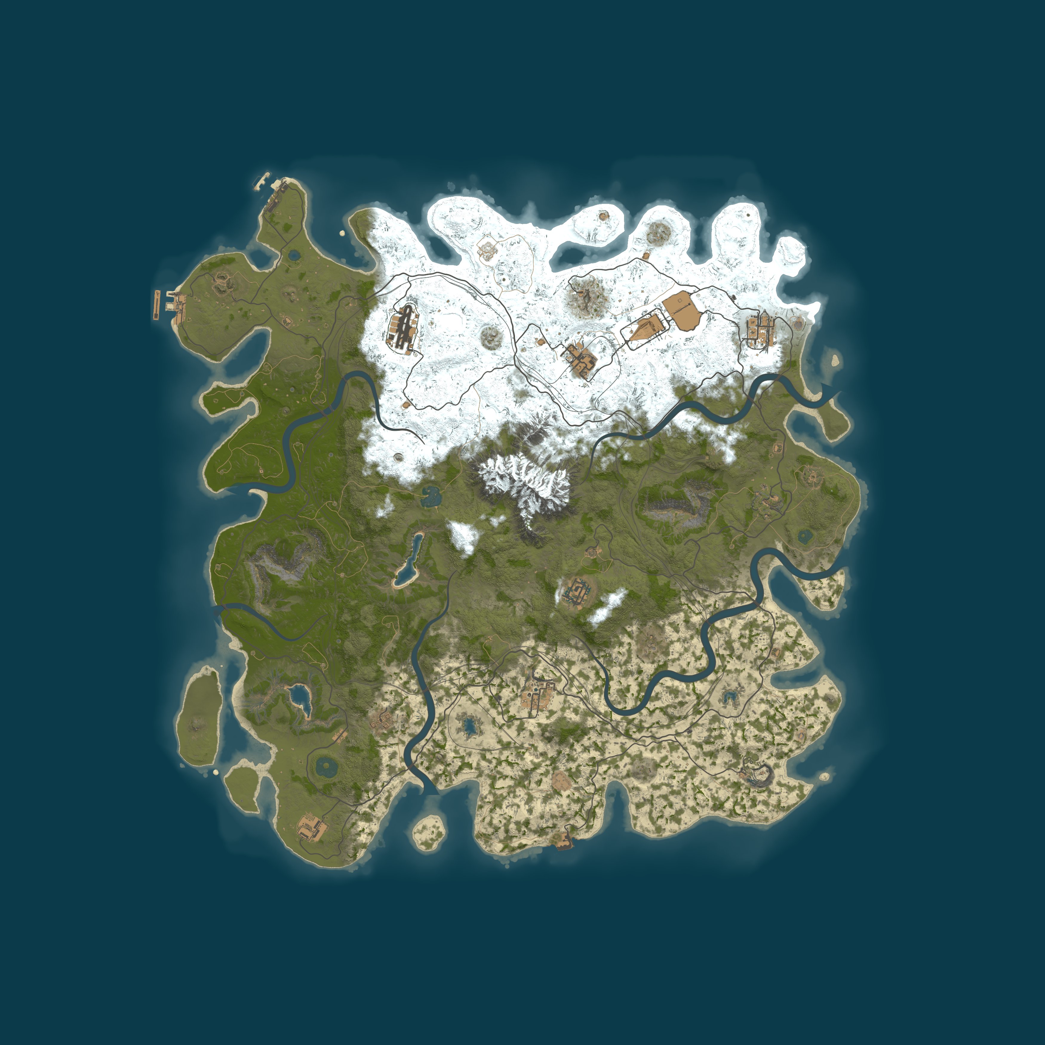 Procedural Map, size 5000, seed 103