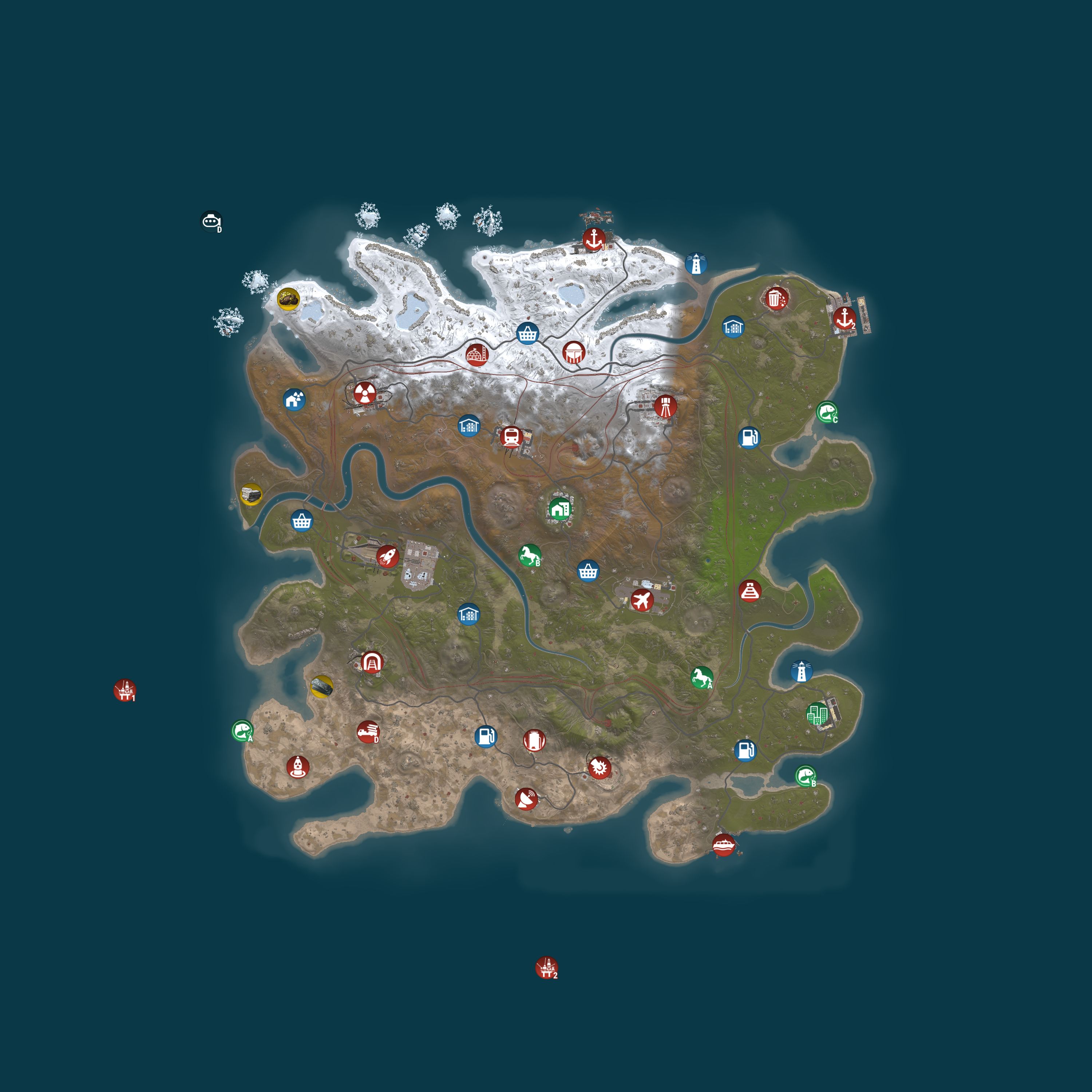 Rust map 4000/1337