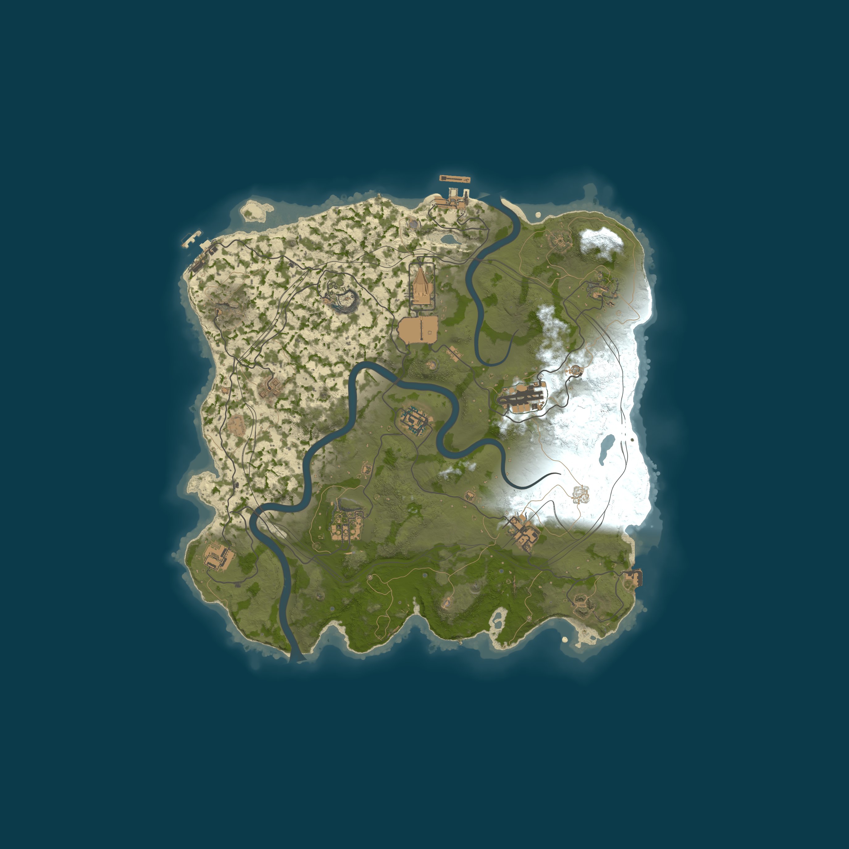 Rust map 3500/1337