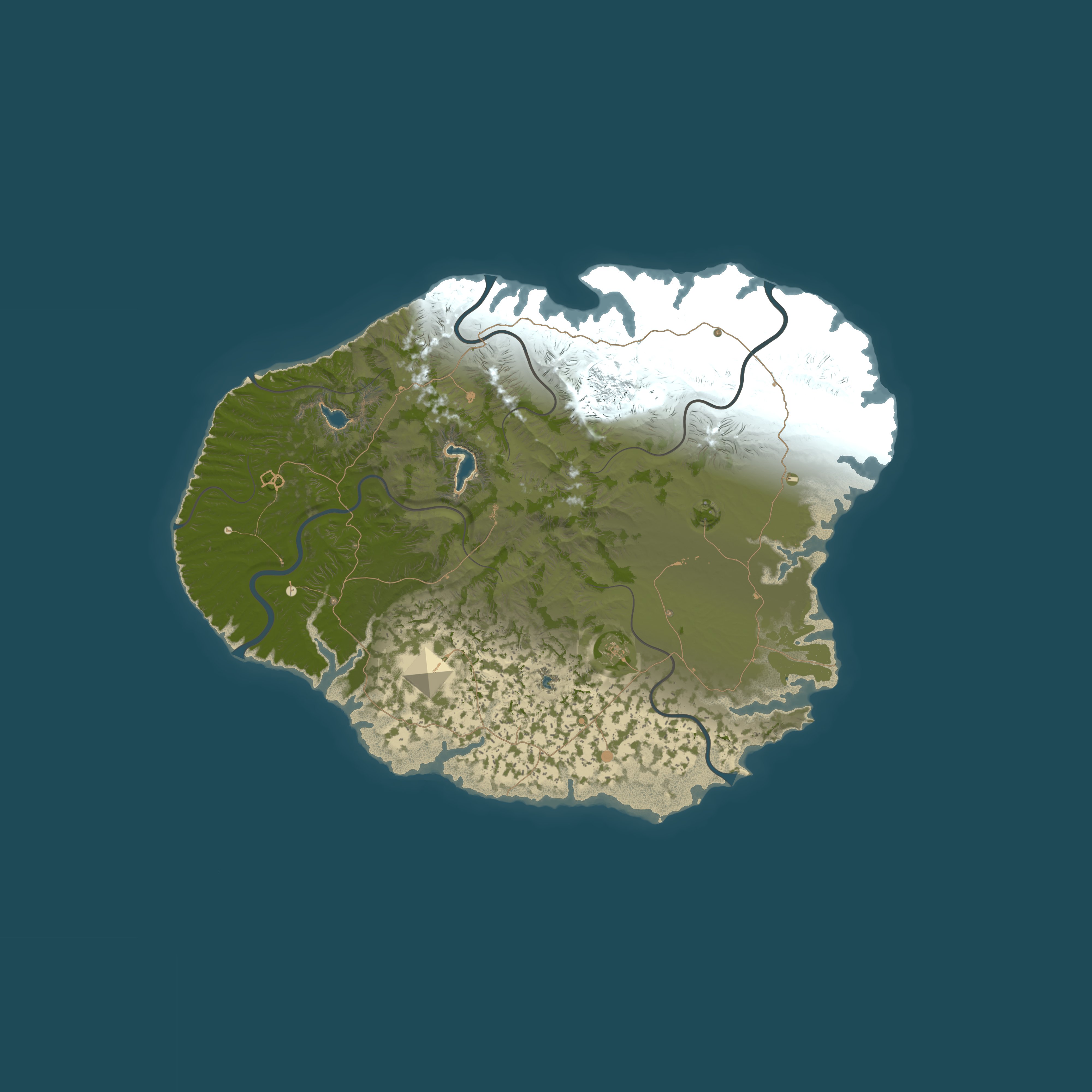 Rust map 6000/1337