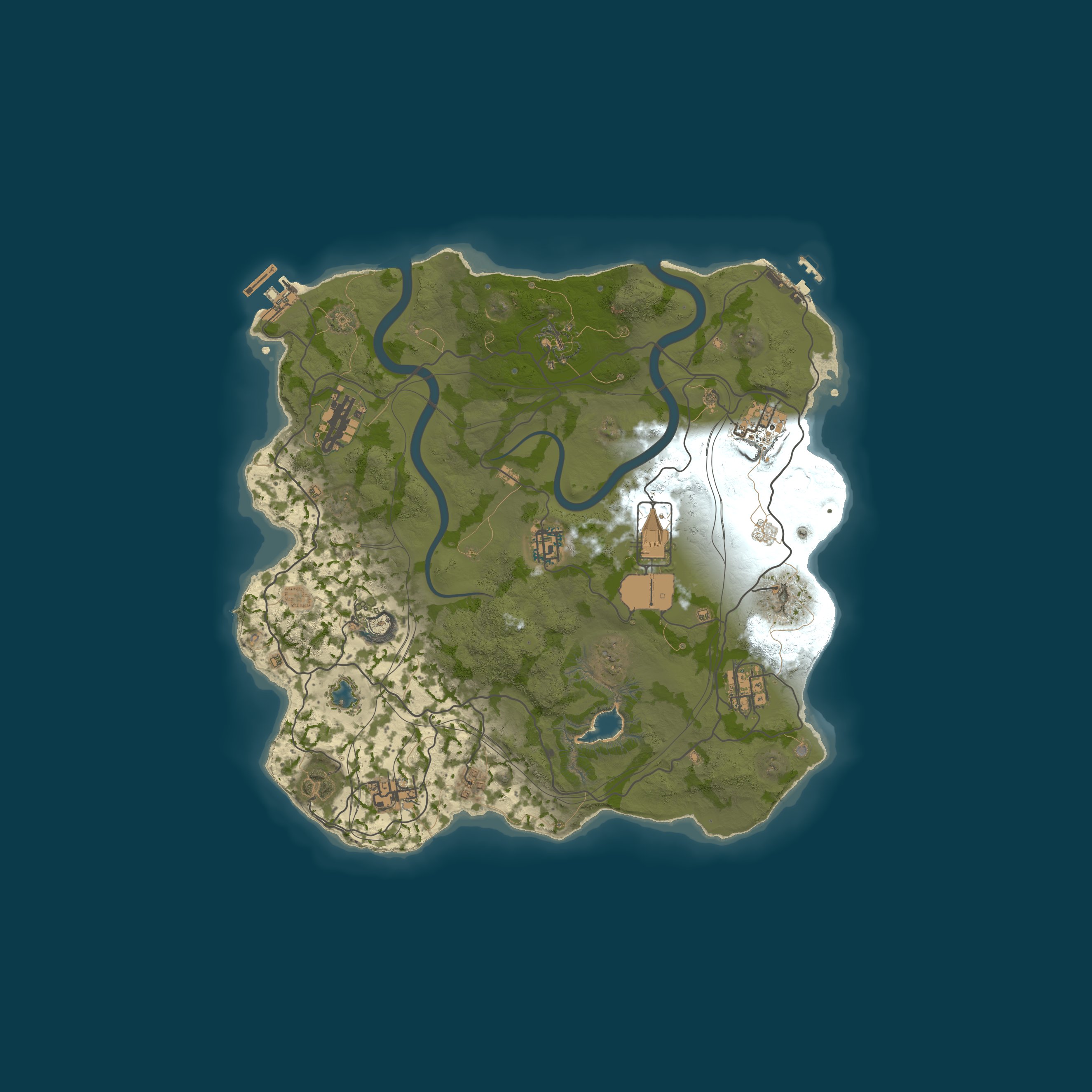 Map for [ESP][PVE] InsOMNio | Events | Missions  | RaidableBases