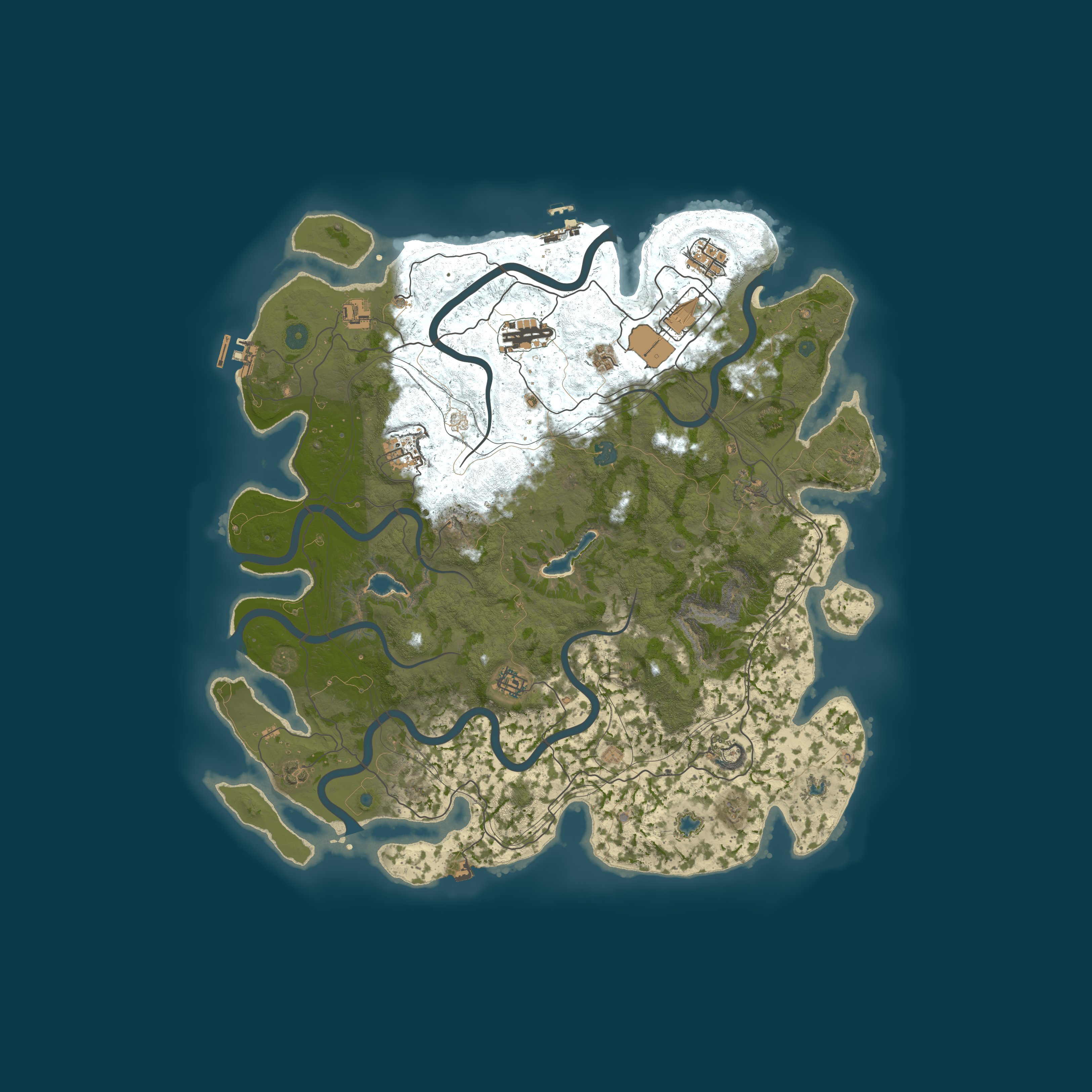 Карта сервера