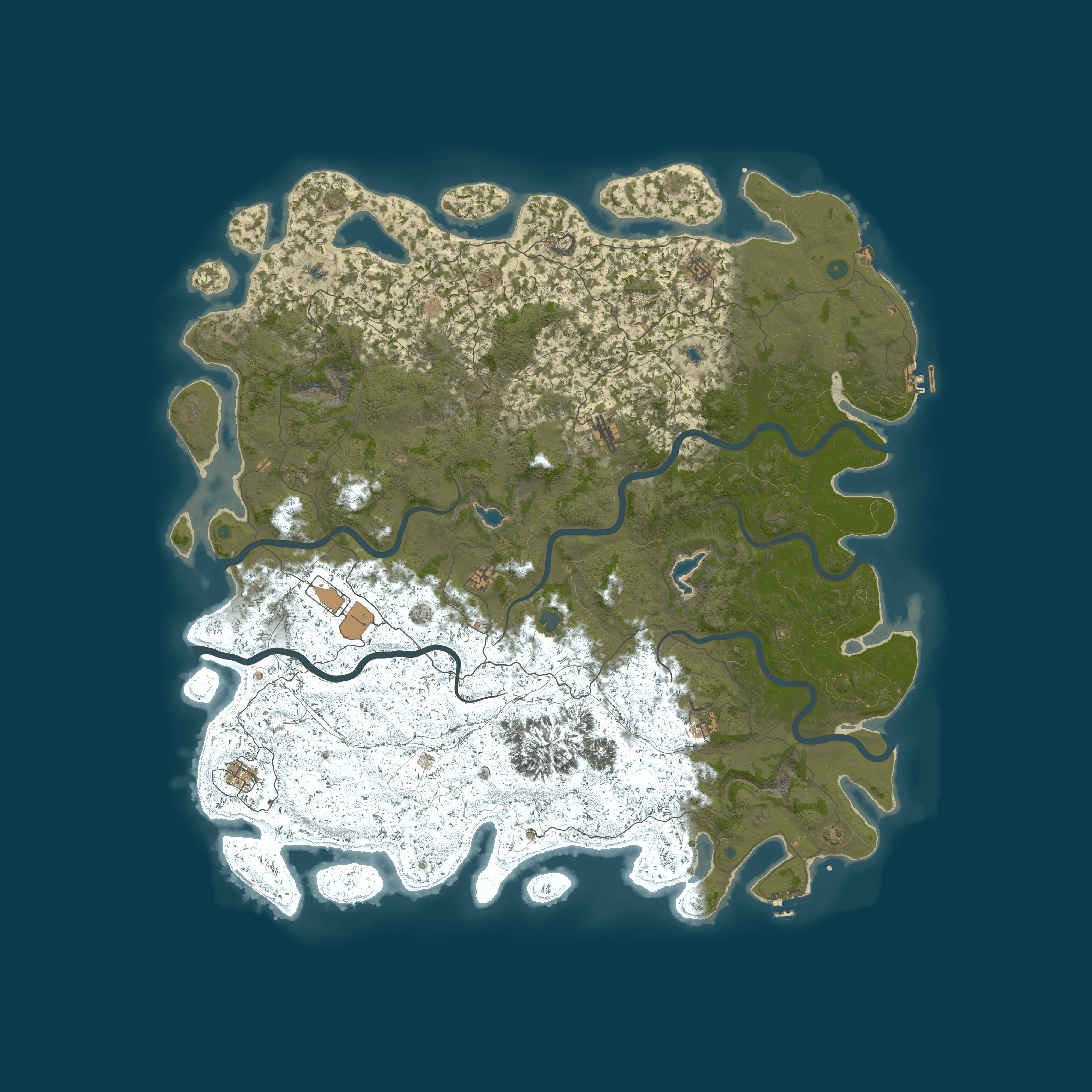 Map for OTP Clan 100x (Nobp, kits, shop, fastsmelt, etc.)