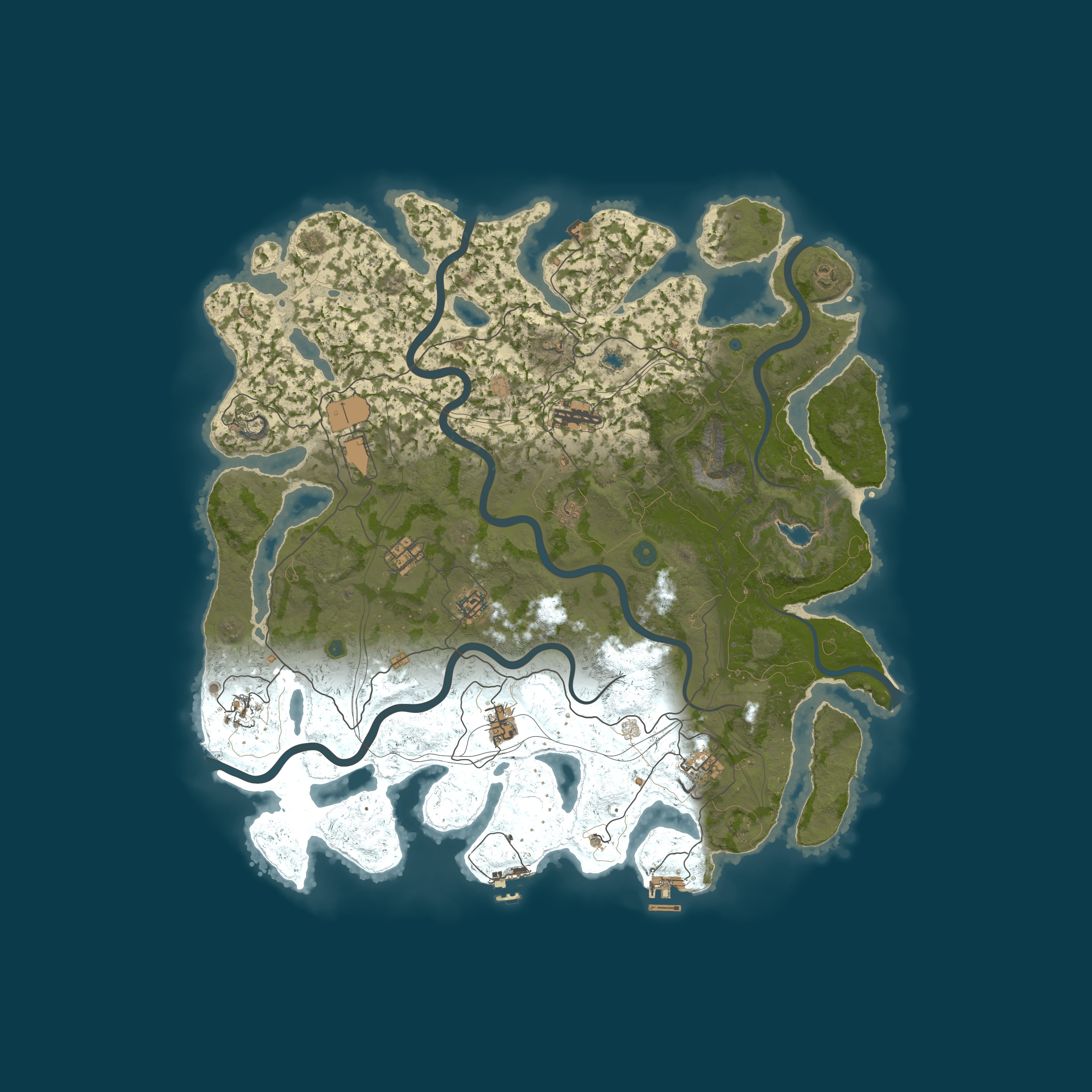 Карта сервера