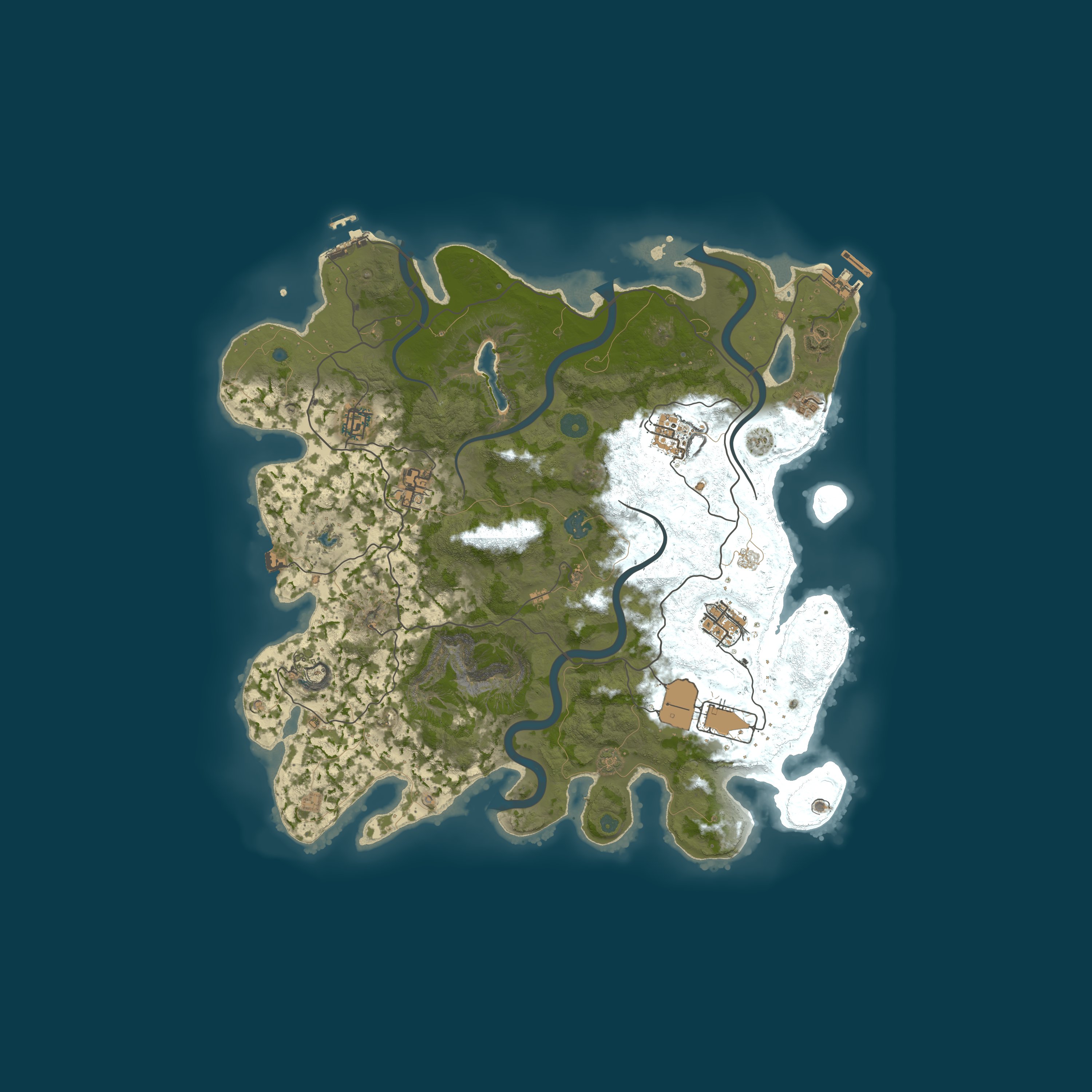 Карта сервера