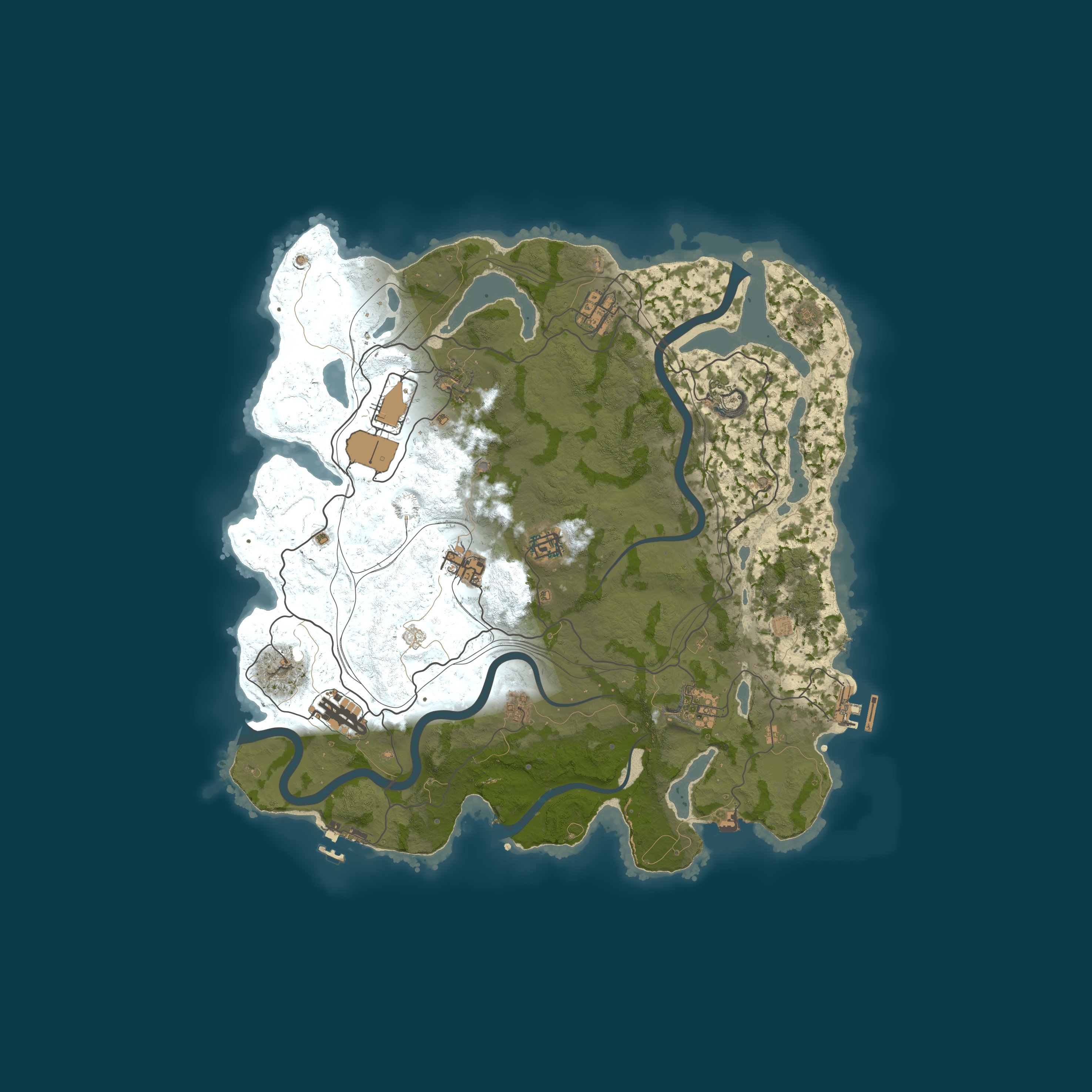 Карта сервера