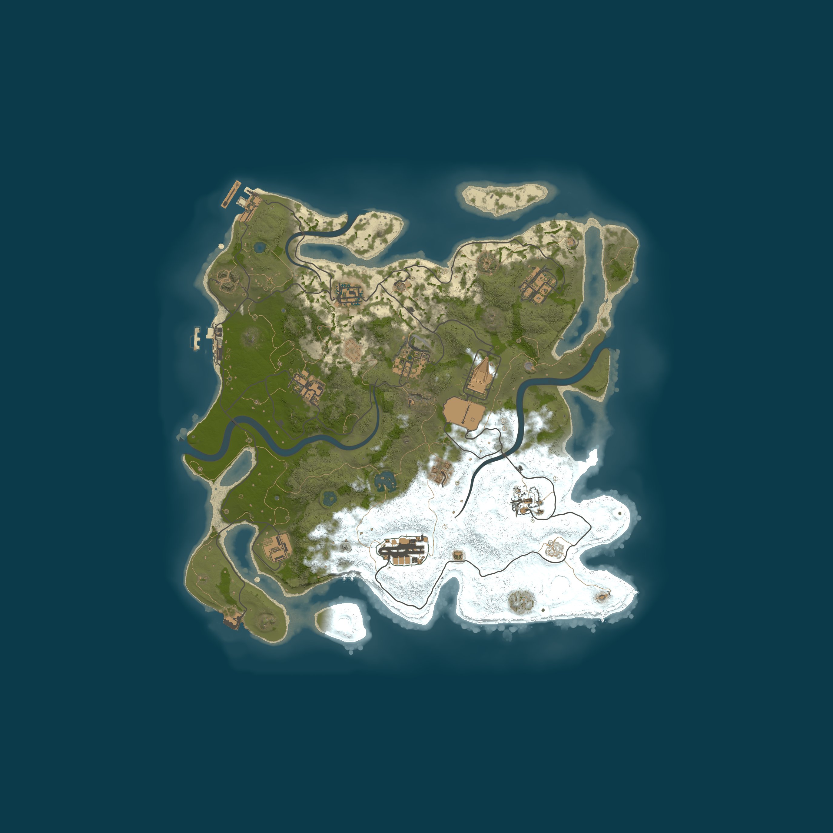 Map for Rusty Meat | QOL Mods | Custom Events | PVE/PVP