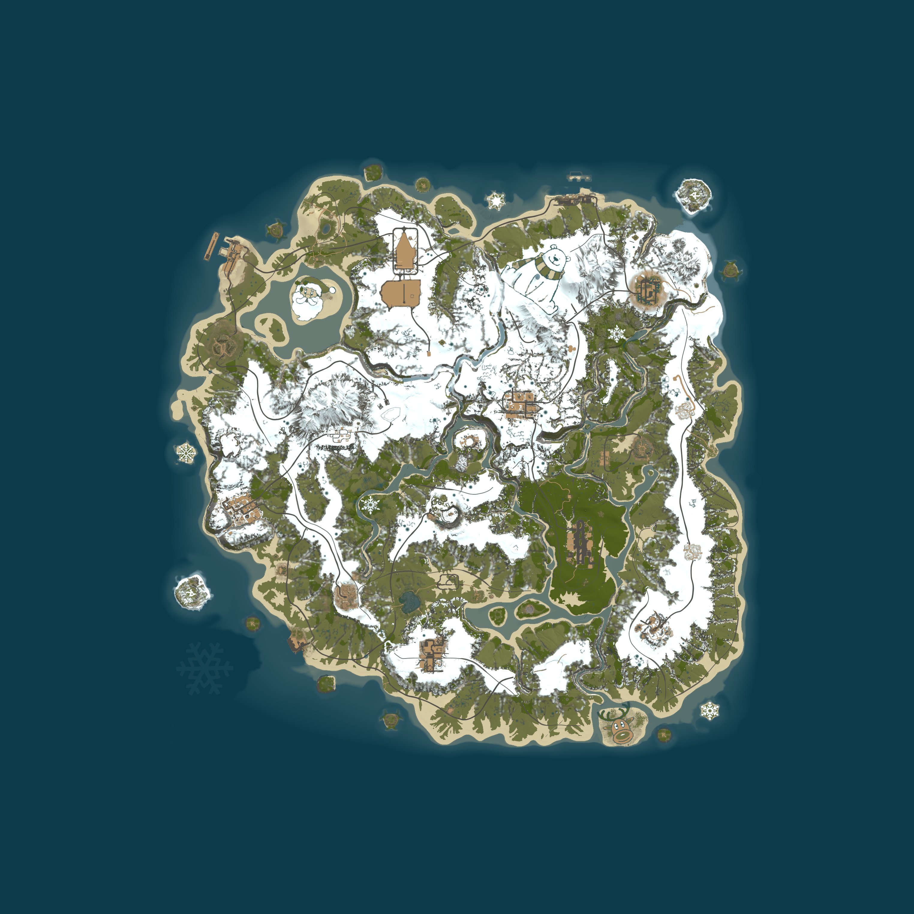 Карта сервера