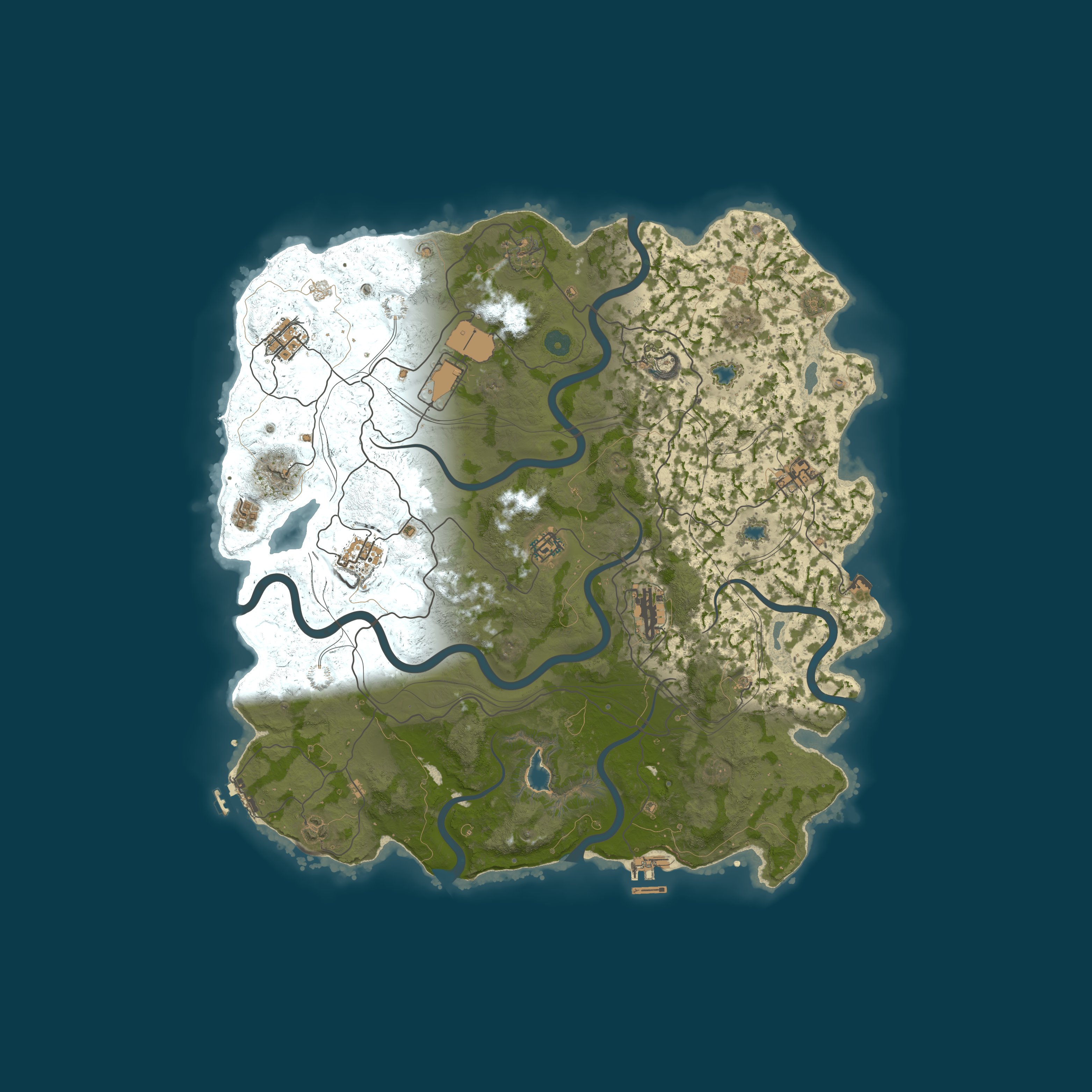 Карта сервера