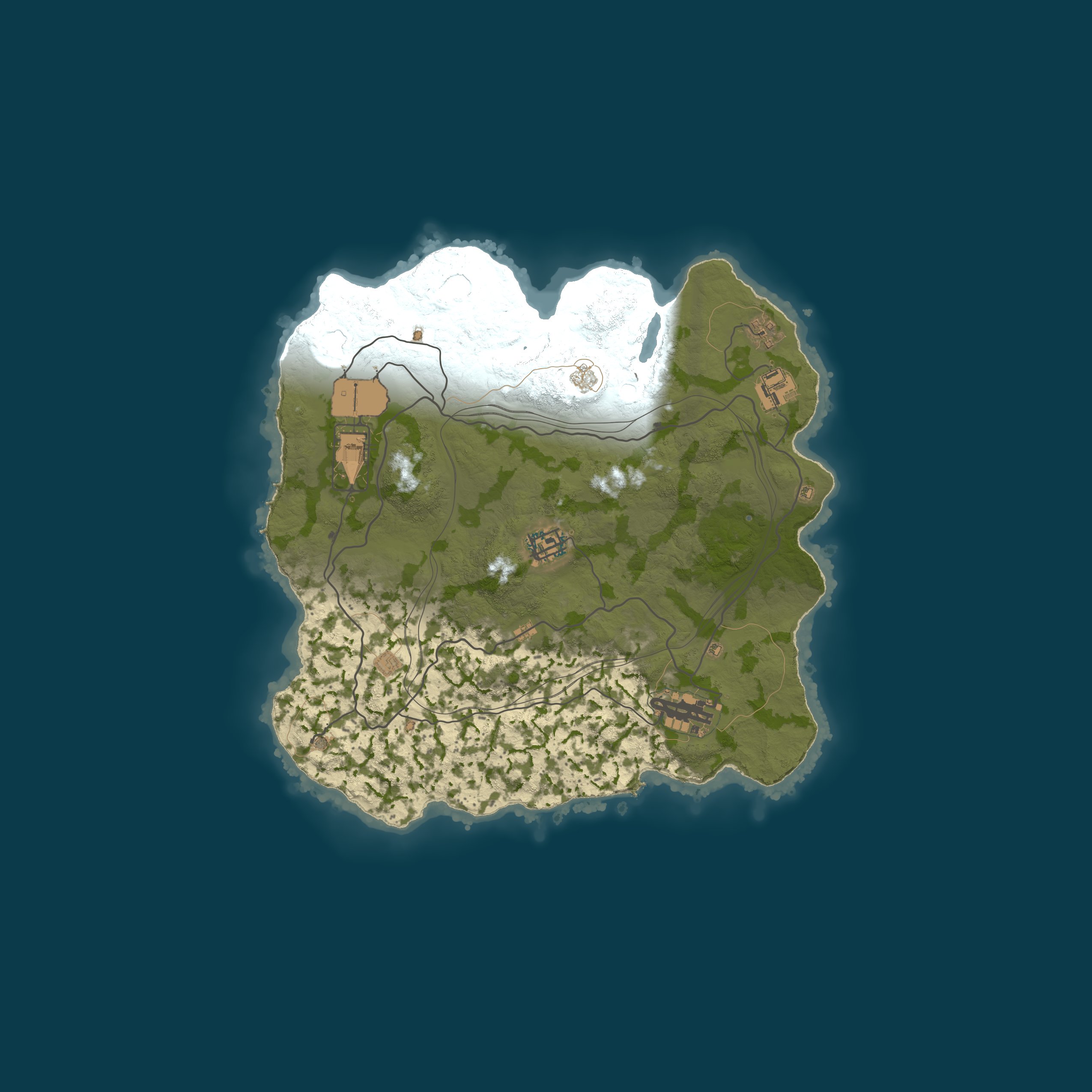 Rust map 3100/1337