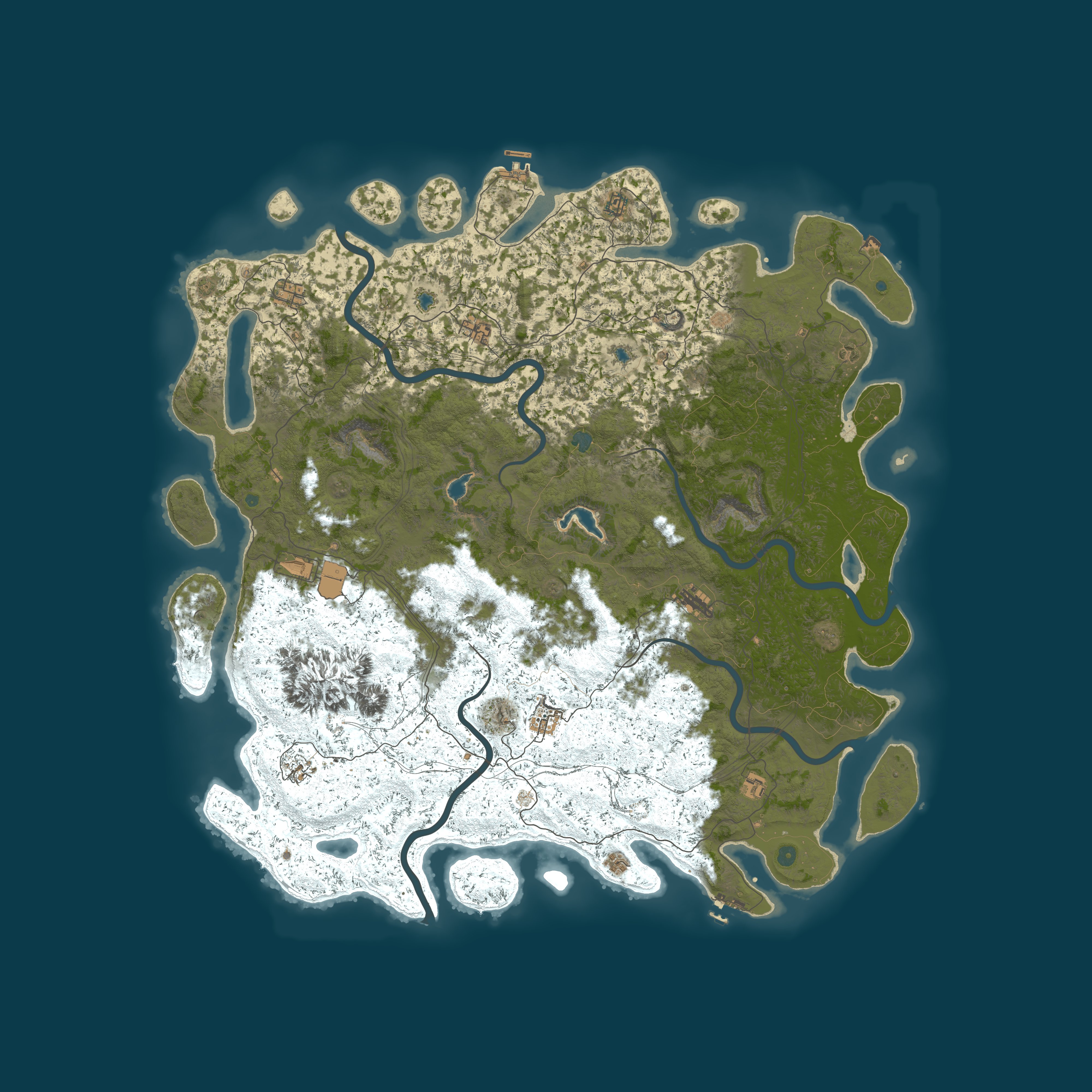 Rust map 6000/6738