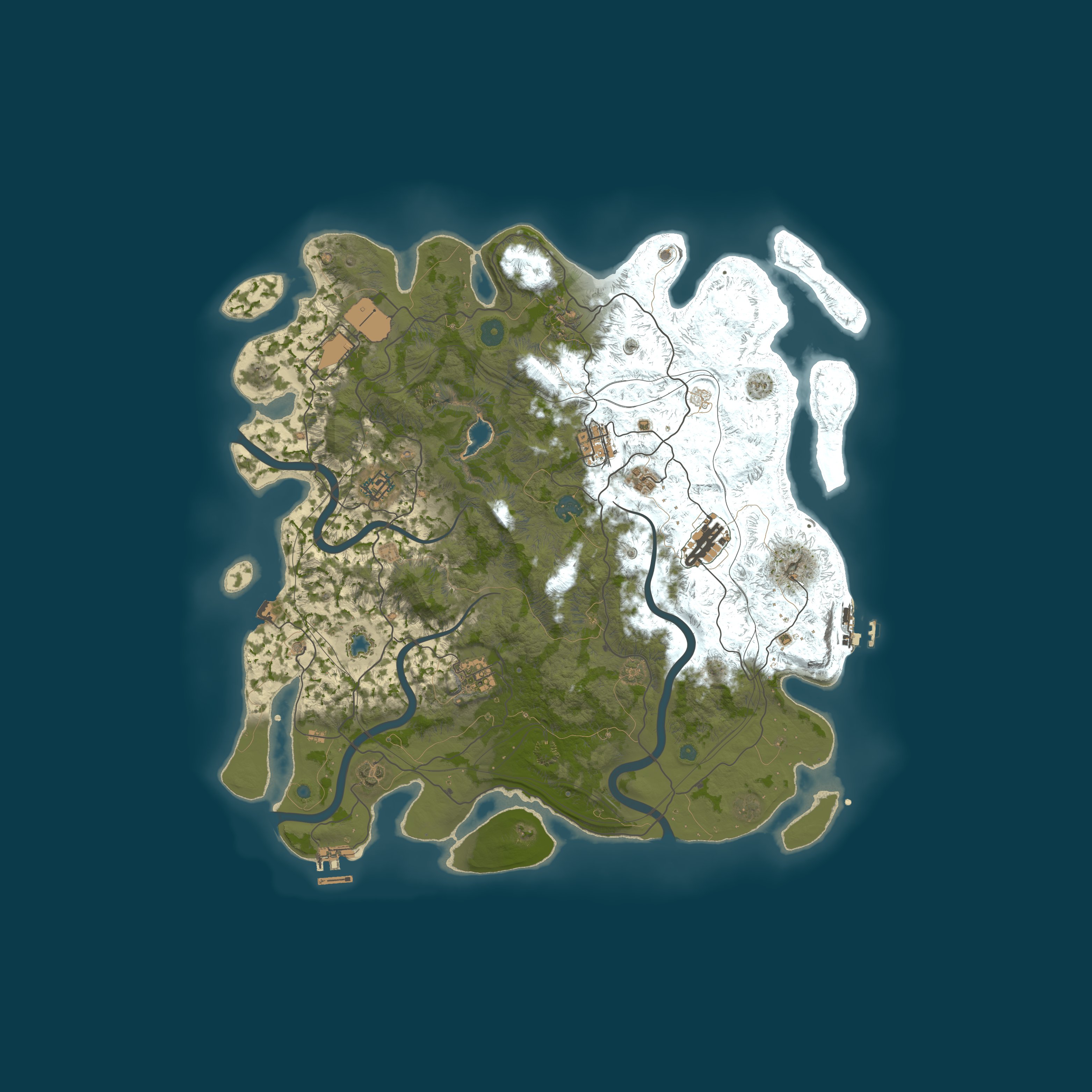 Map for RustBurg.ru #1〔X5/X10|NO LIMIT|LOOT+|FPS+|KITS|TP〕24.03