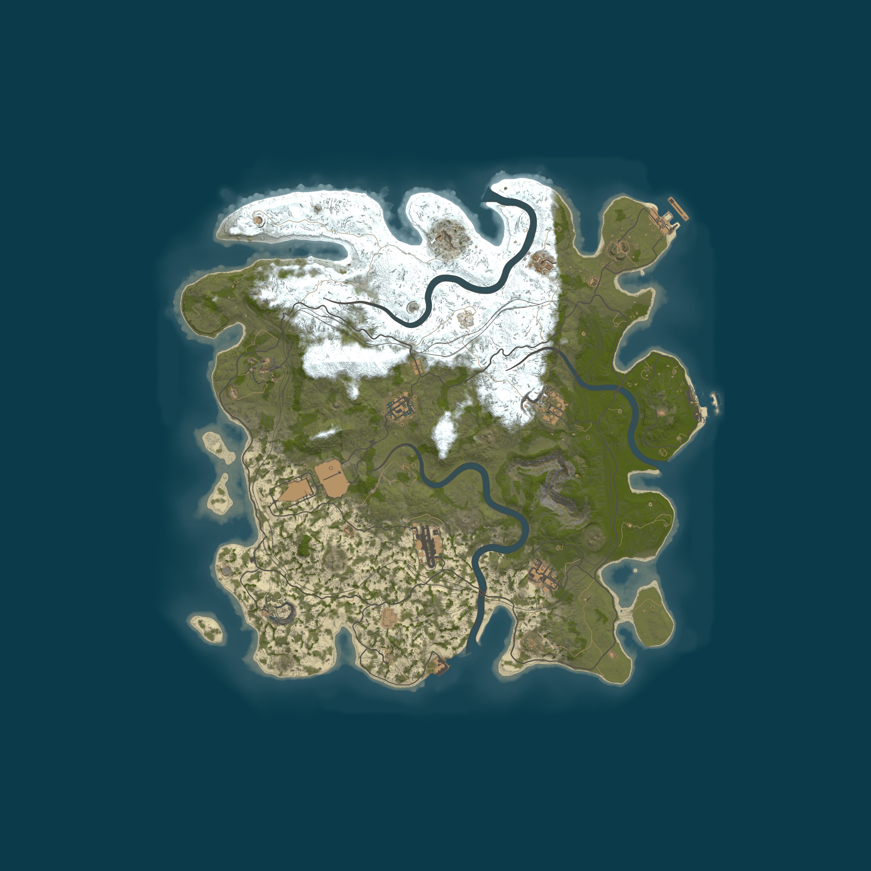 Карта сервера