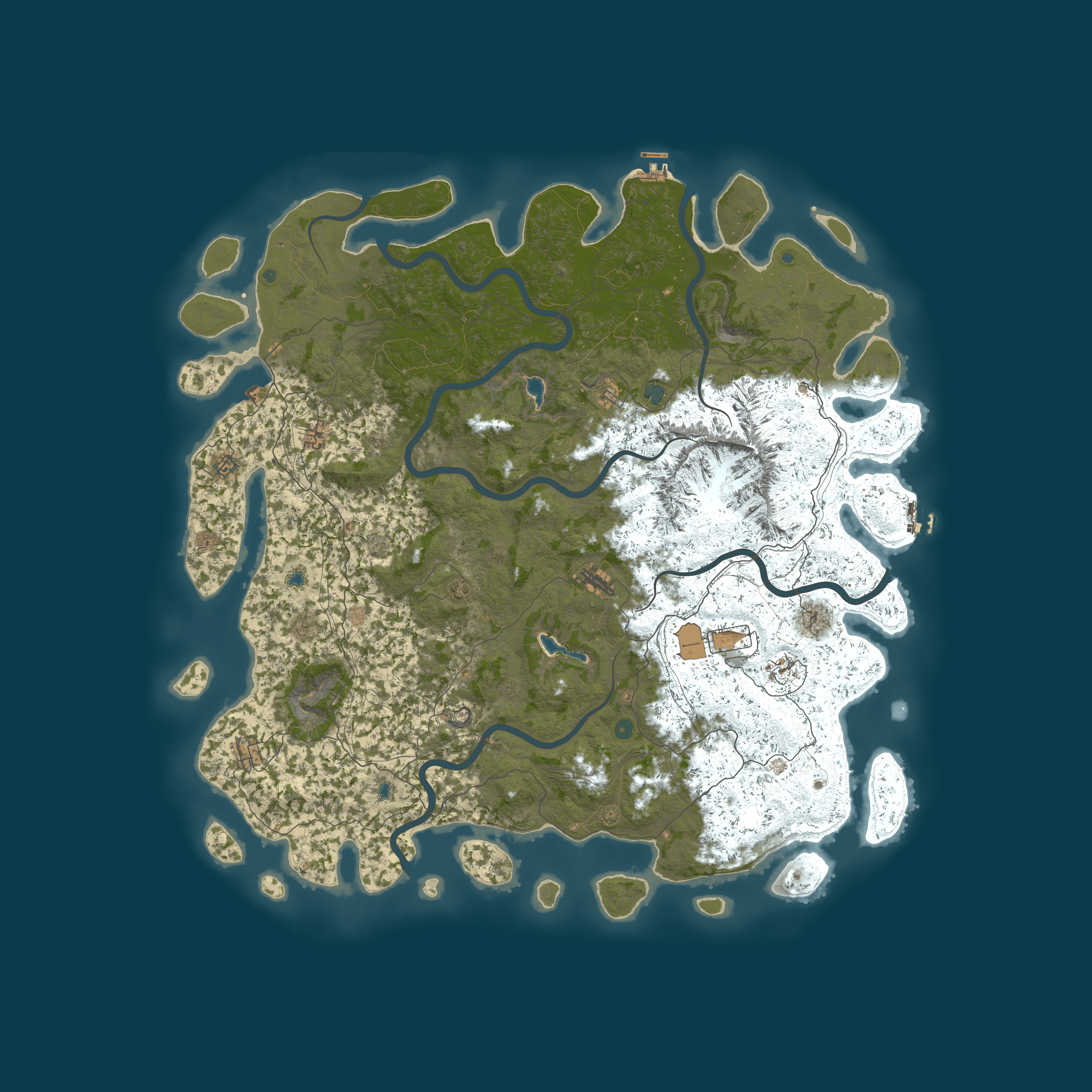 Map for Quilmes Vanilla Monthly Solo/Duo/Trio/Squad 6000