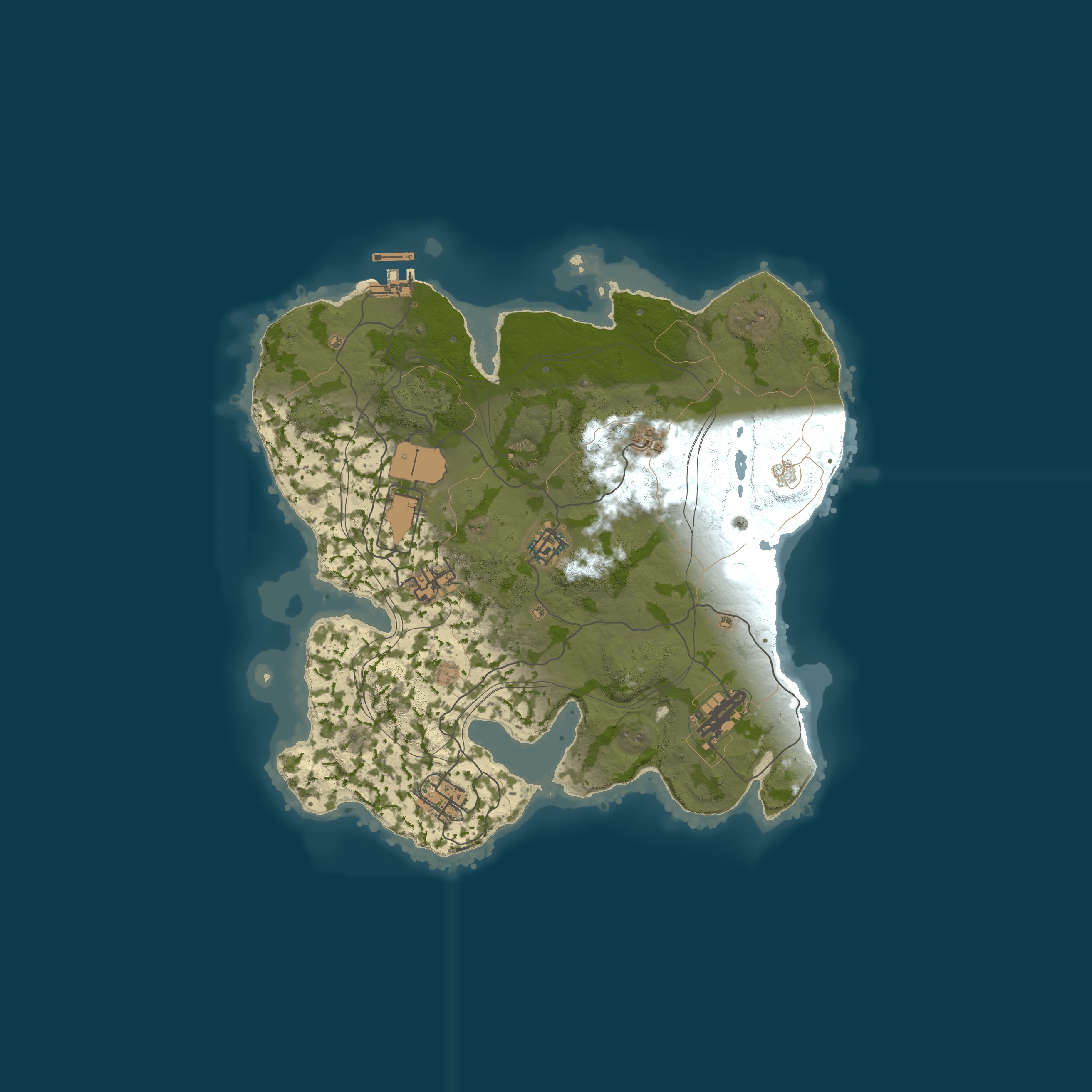 Карта сервера