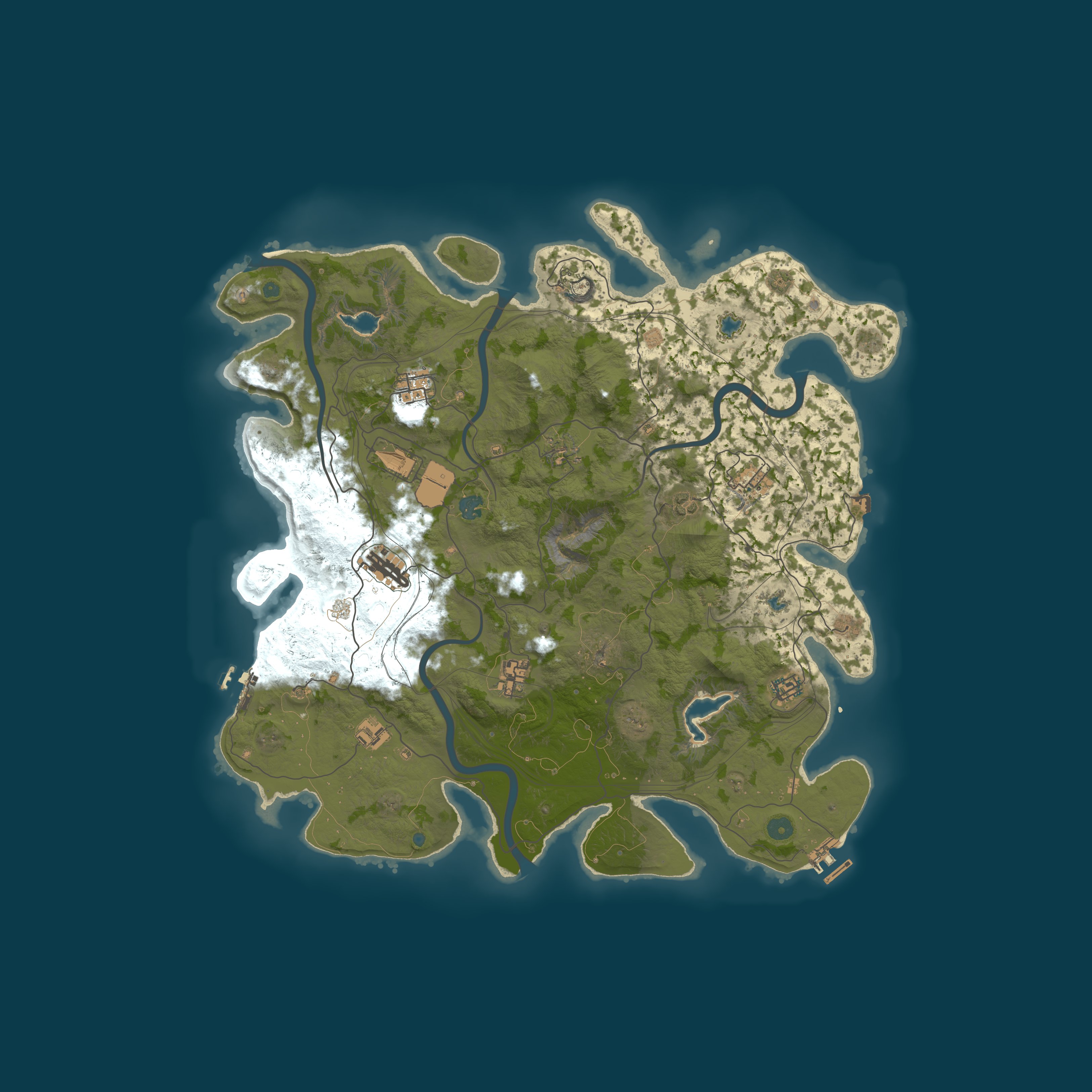 Map for Miaka's Realm - PvE