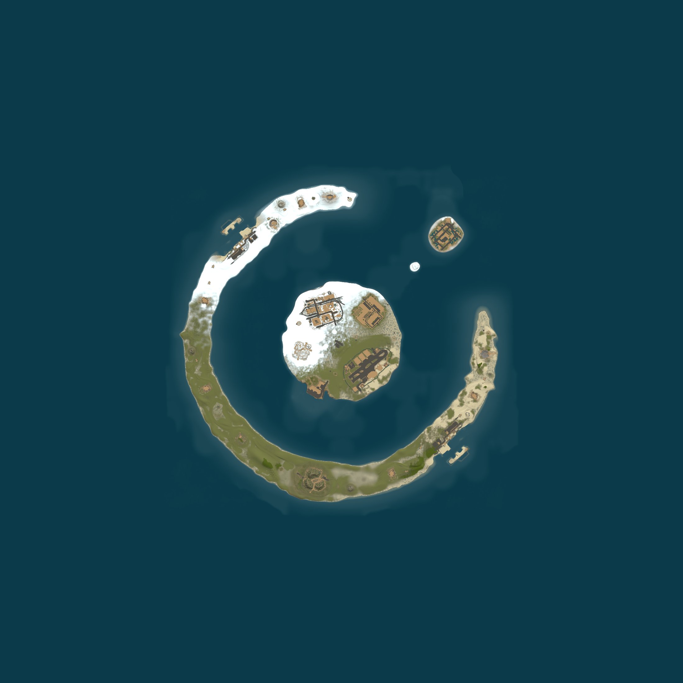 Custom Map, size 2400, seed 481981