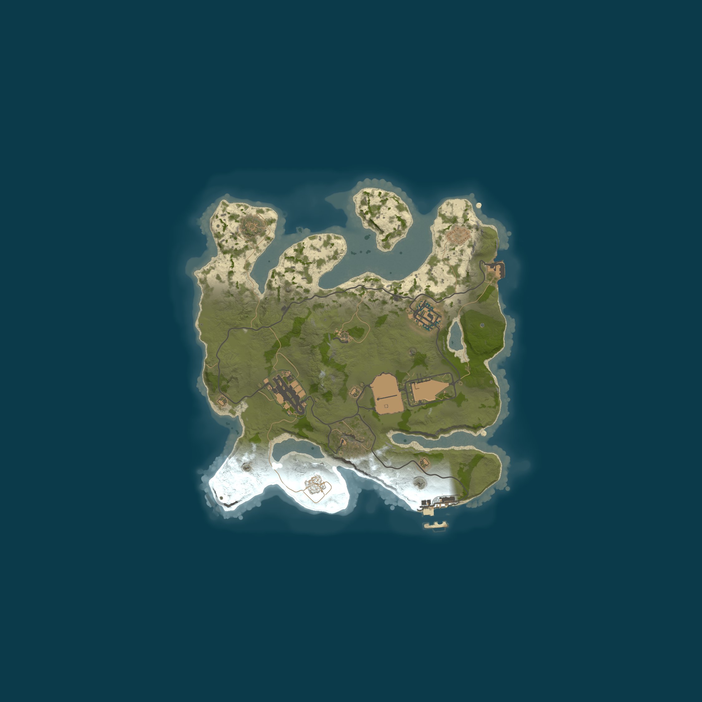 Карта сервера