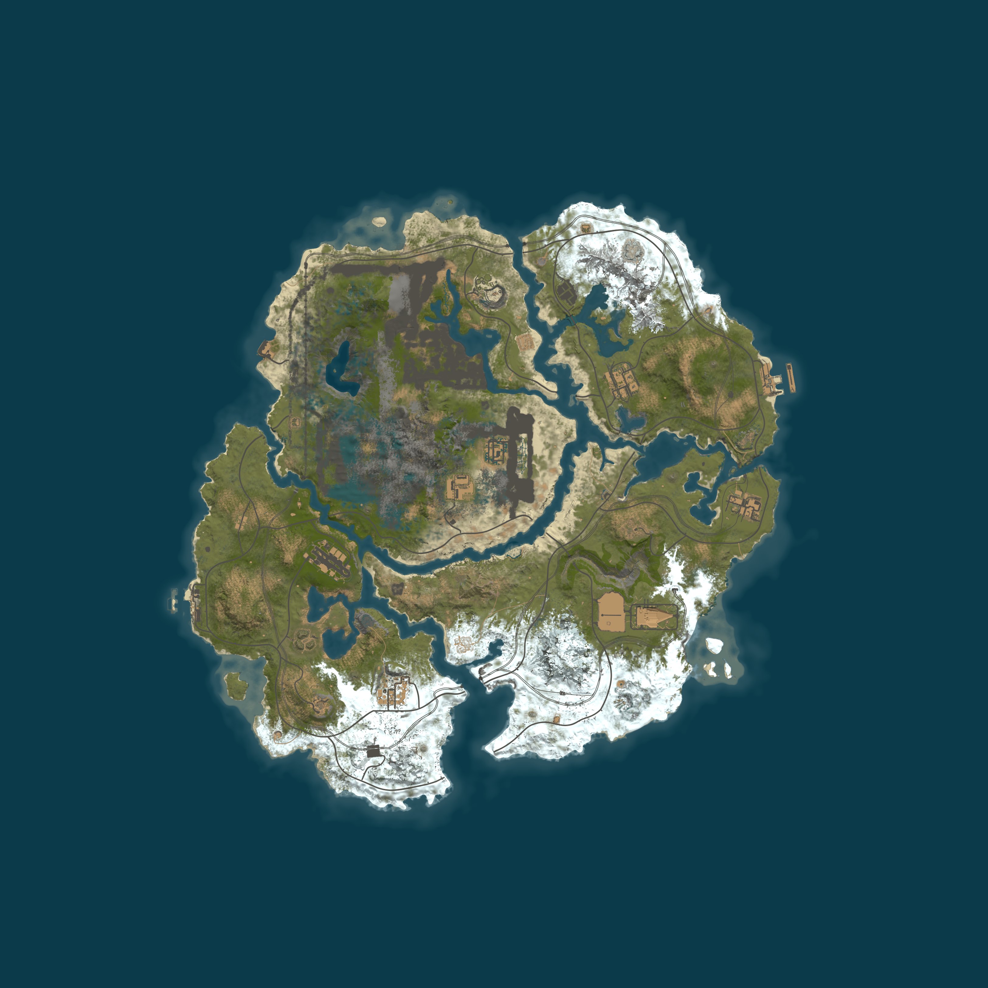 Custom Map, size 4500, seed 635104734