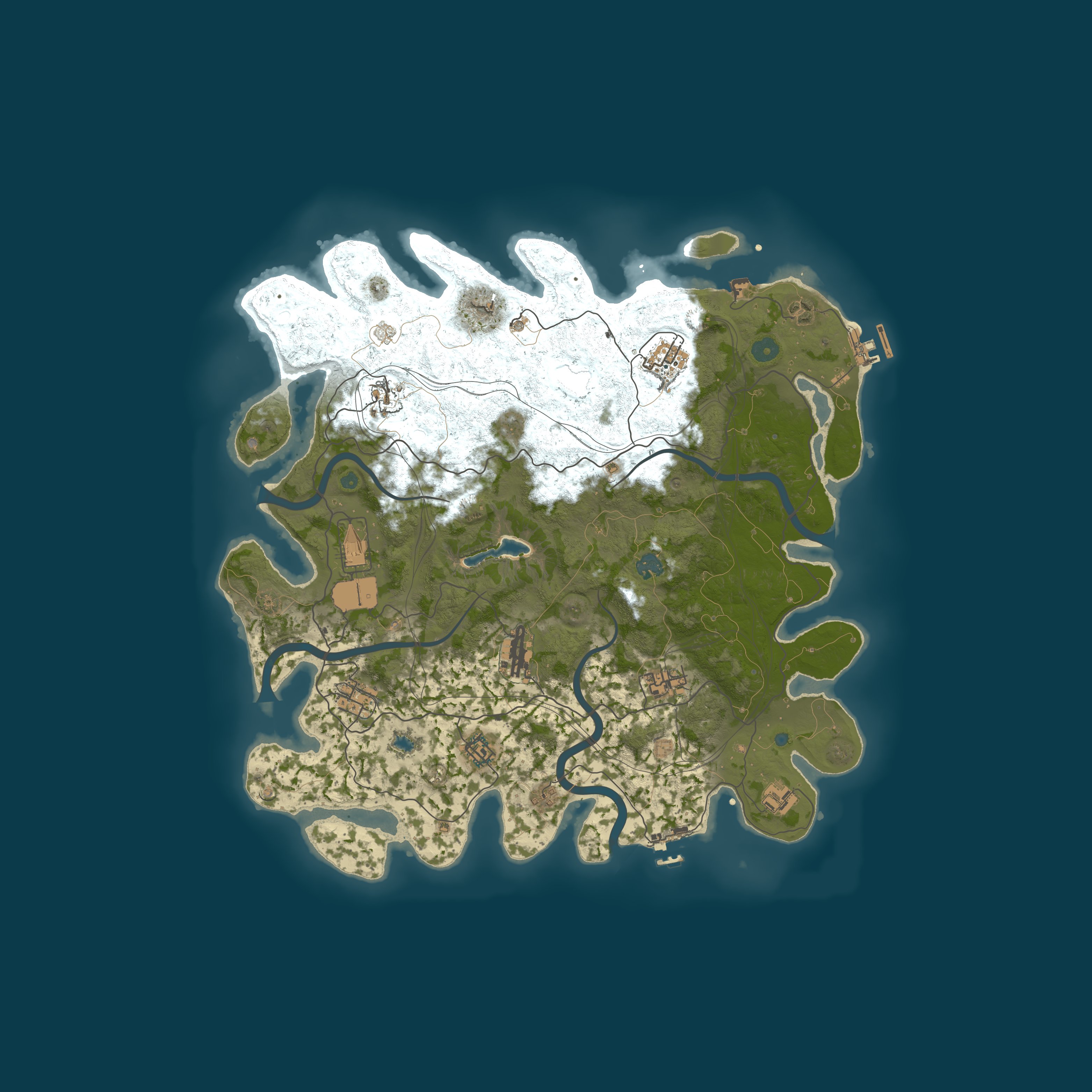 Map for #2 RUS-T PVE HARDCORE СТАЛКЕР [X0,5|EVENTs|BANK]