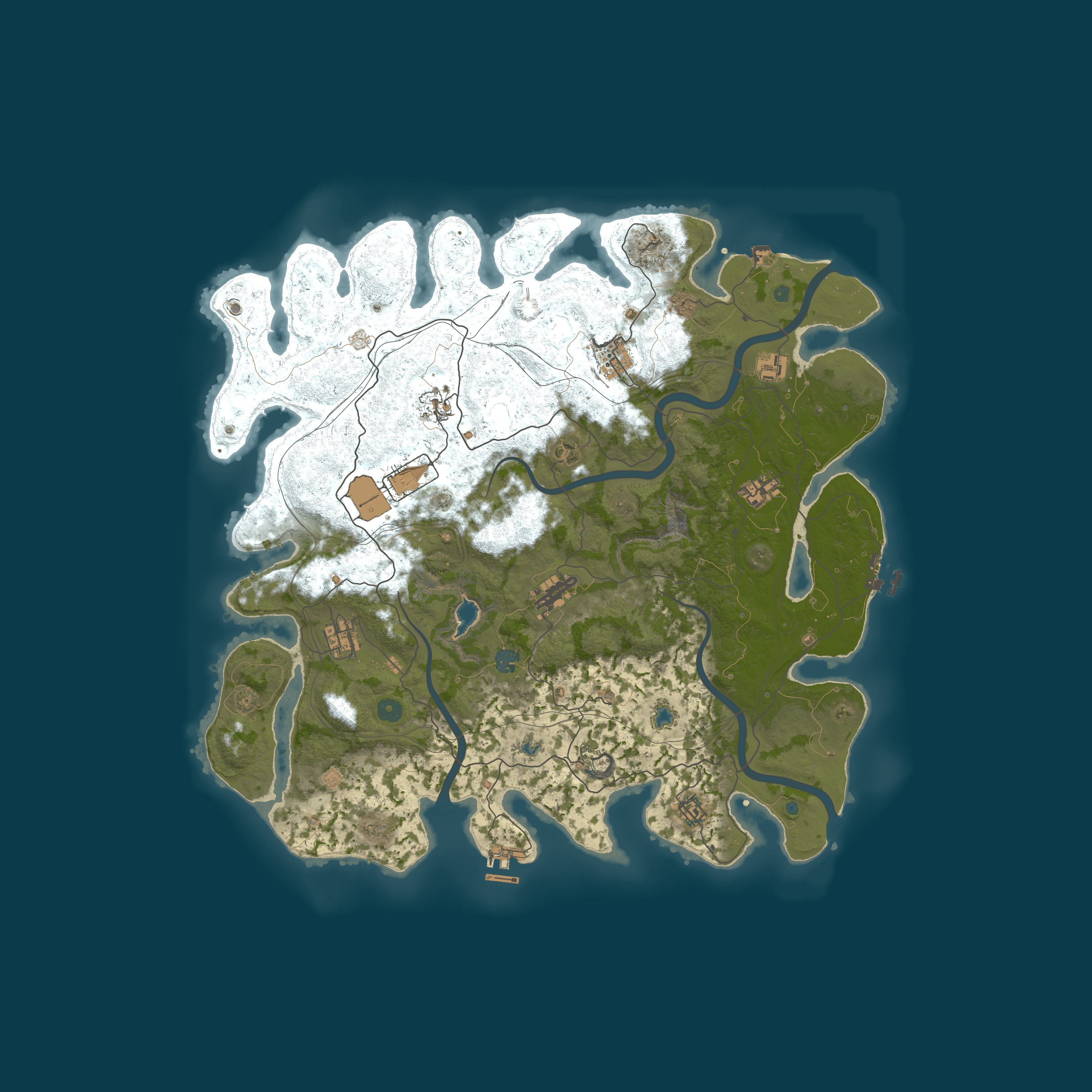 Rust map 4500/1231515