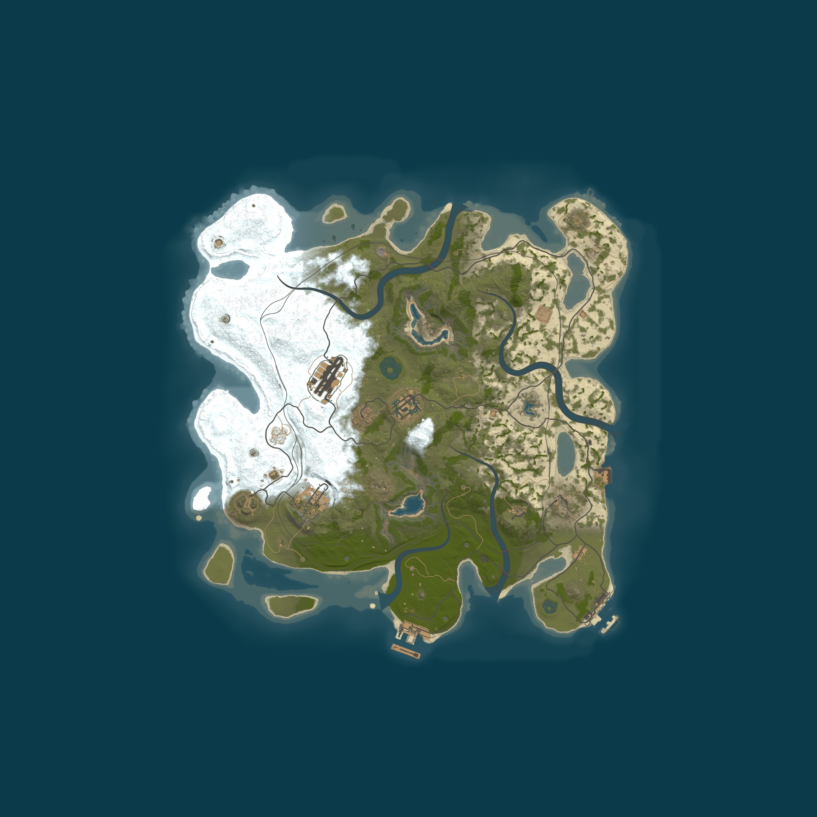 Map for Wolf Arena - EU 2x | Solo/Duo/Trio/Quad | Vanilla | Weekly