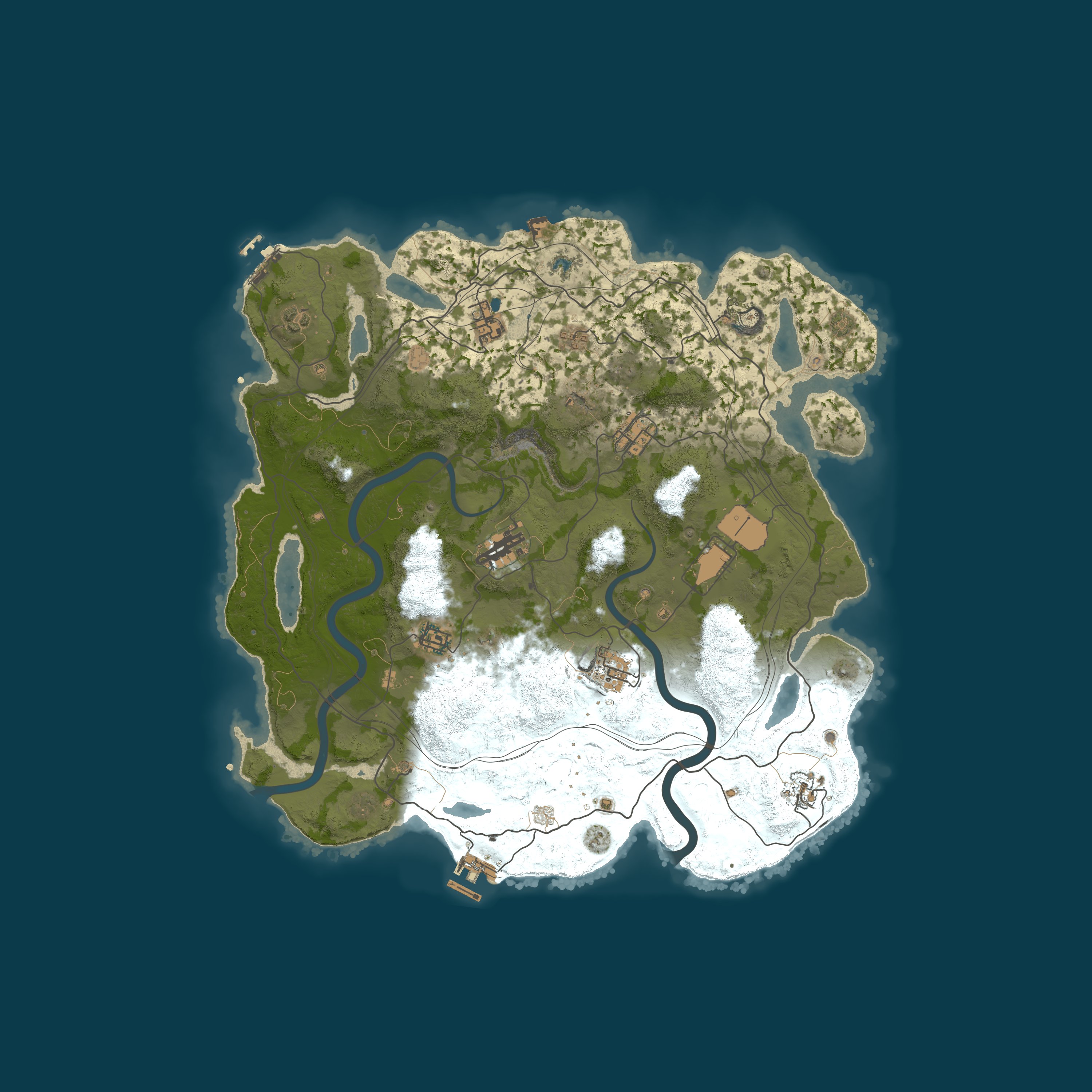 Map for Rusticated.com - EU | 2x Vanilla | Monday | Shared Bps | 3/23