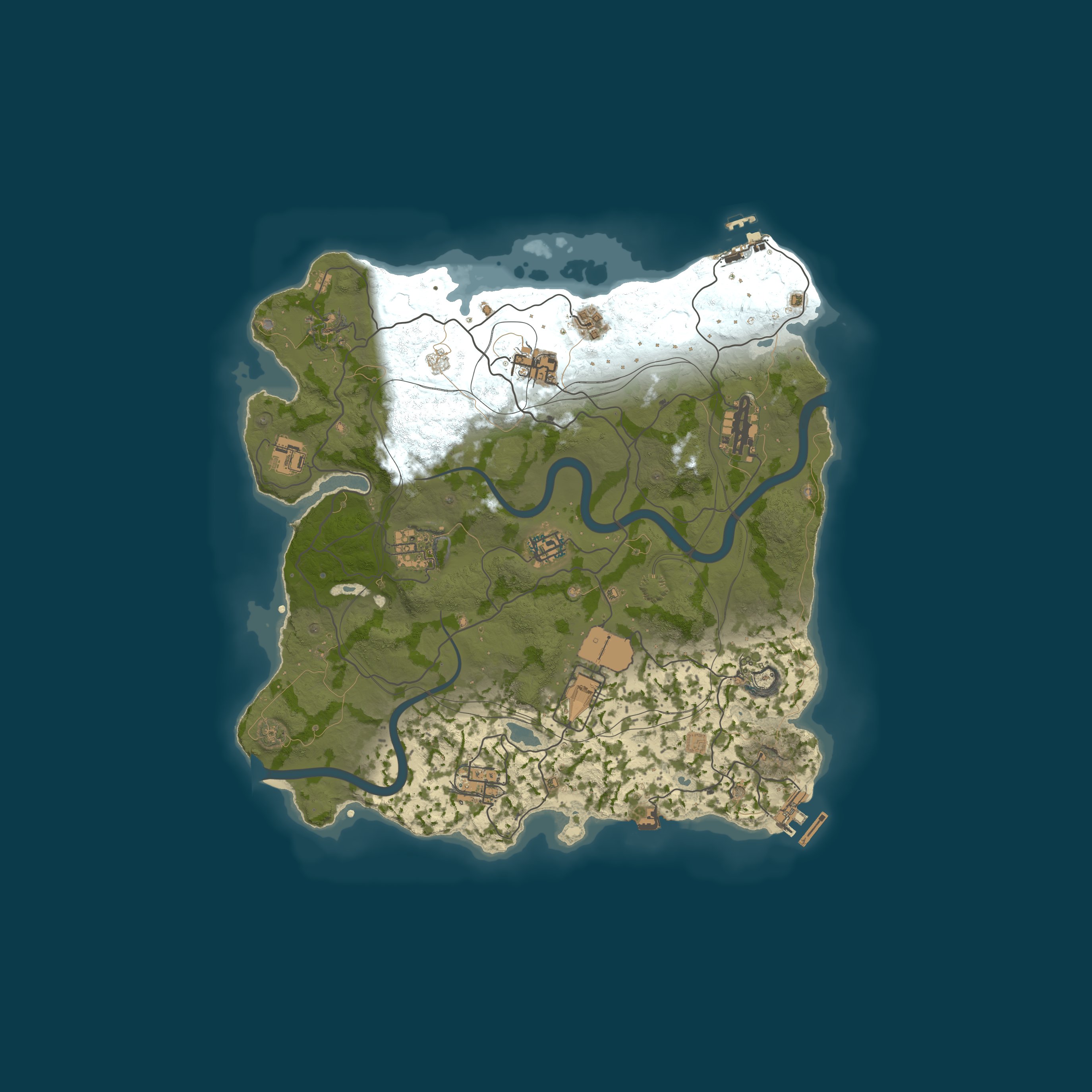 Map for Bestrust Solo/Duo/Trio/Quad/Max5 2x #7 | NEXT FULLWIPE in 11 ho