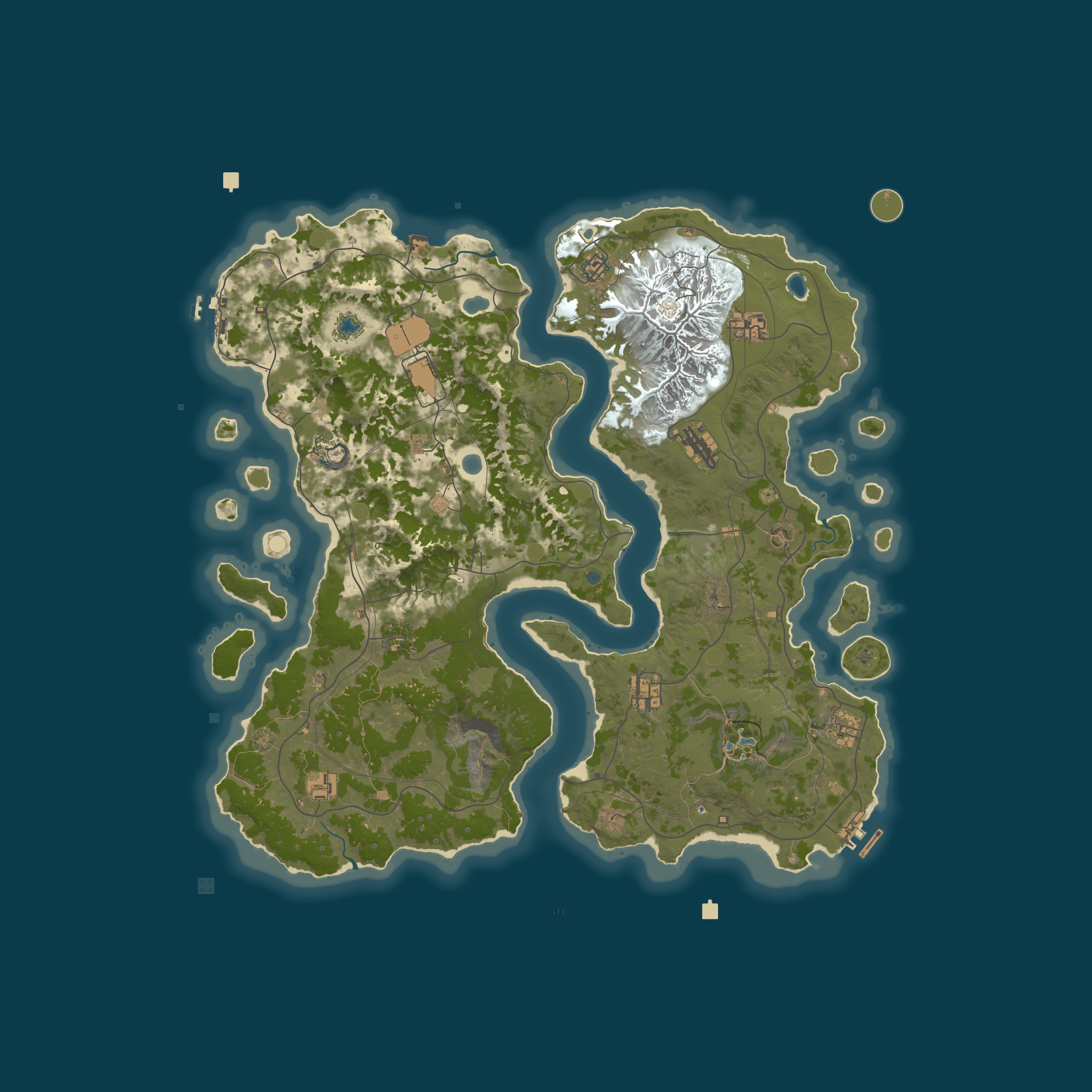 Map for Rusty Pickles PvE Custom Maps | Quests | Leaderboards | Zombies