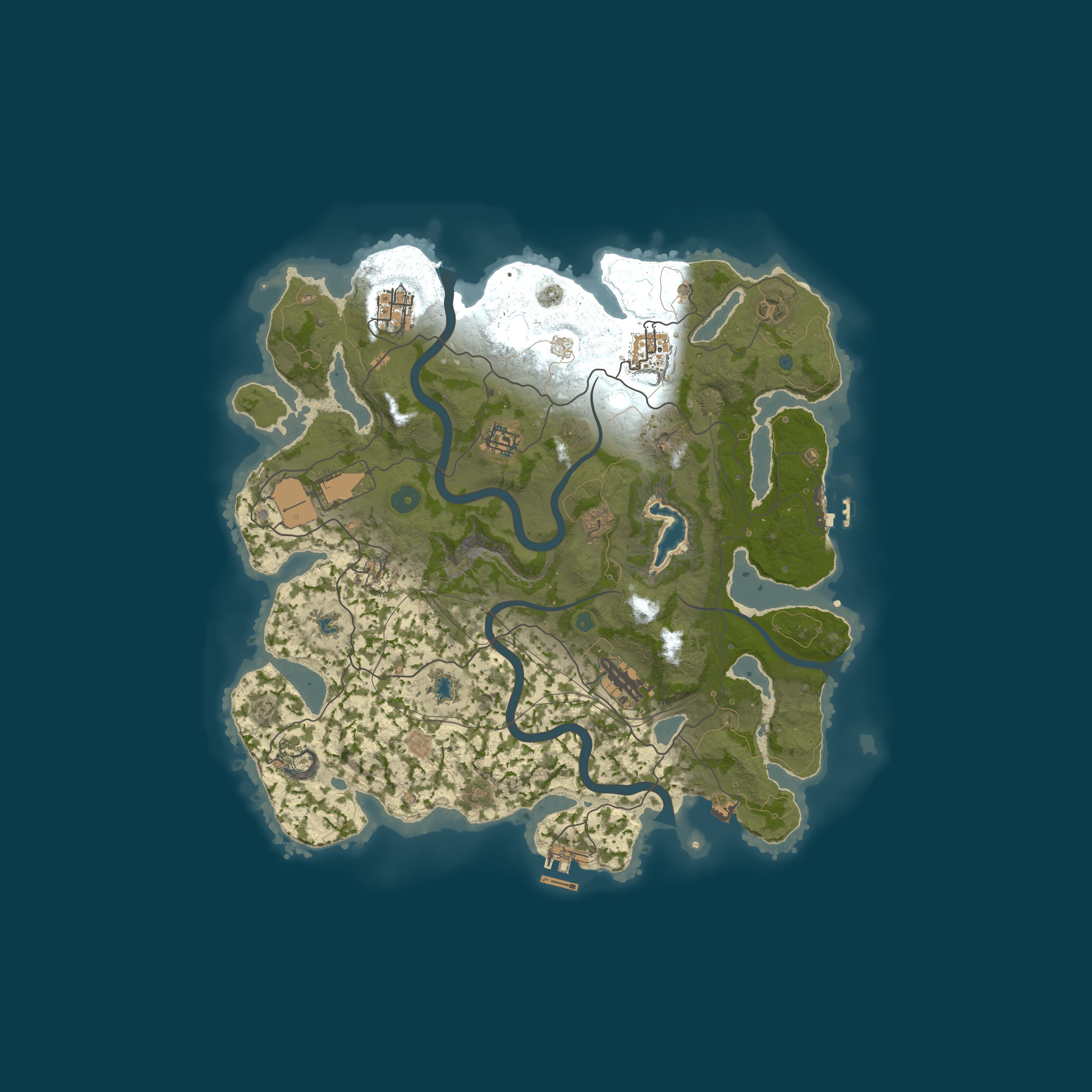 Карта сервера