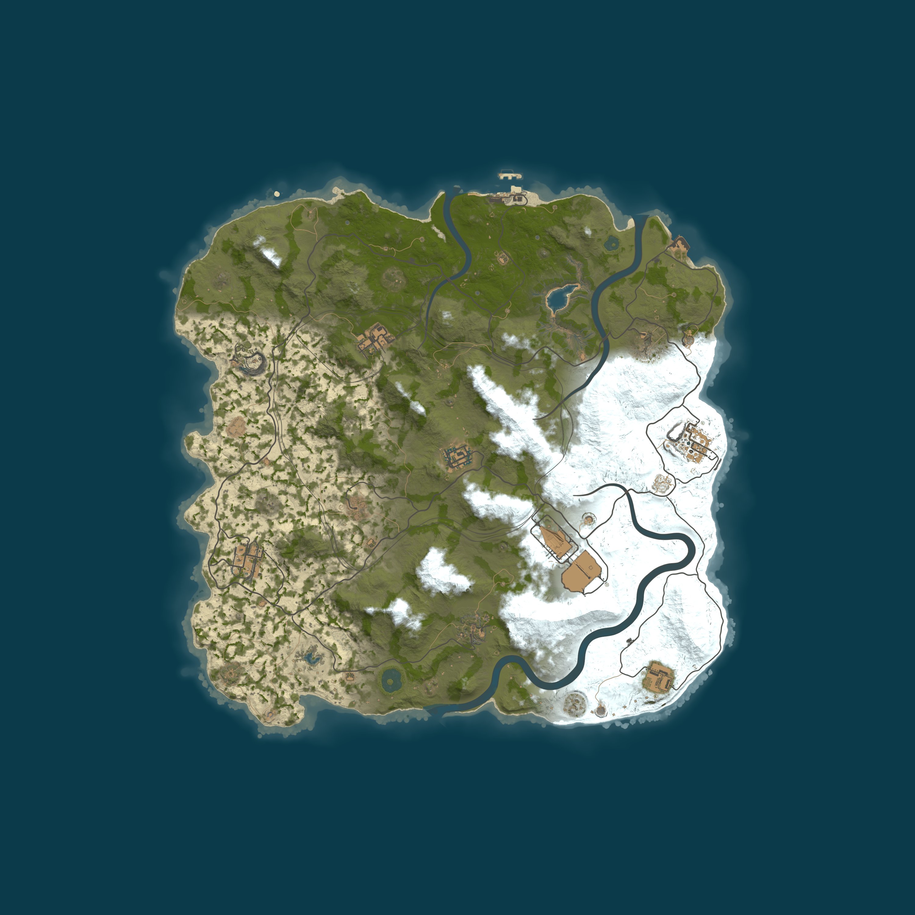 Map for ArcaRust.cz - Začátečníci/Pokročilý Vanilla *JUST WIPED*