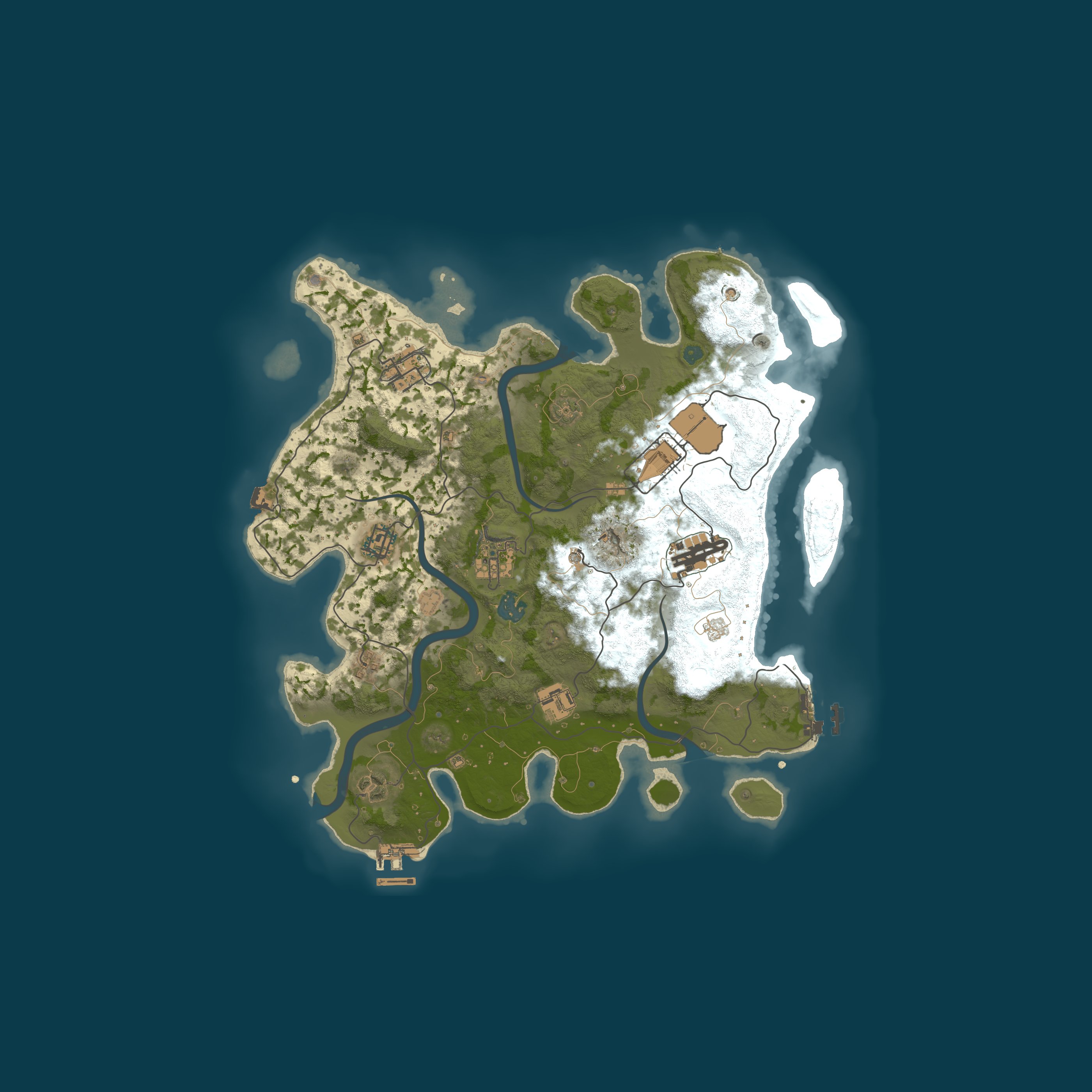 Rust map 3600/701022092